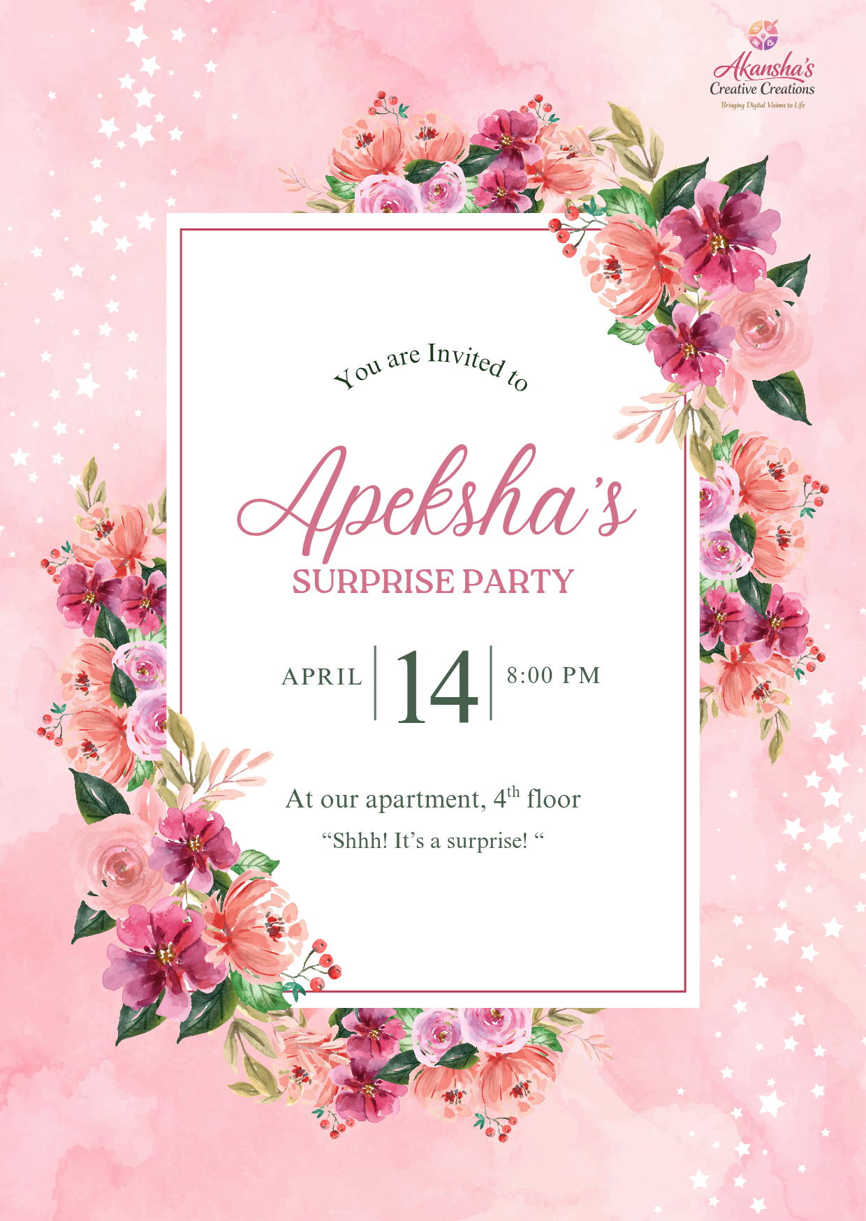 Apeksha's Surprise Party · Lavender