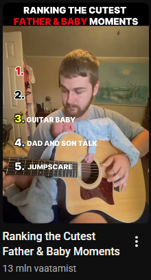 Ranking the Cutest Father & Baby Moments