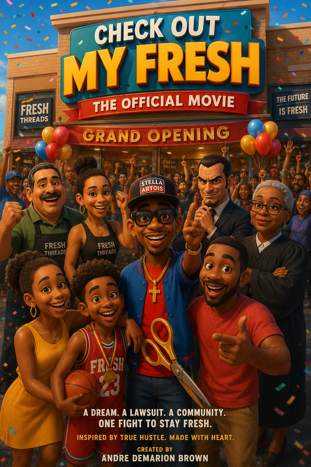 Coming Soon: 'Check Out My Fresh' — The Official Movie by Andre Demarion Brown