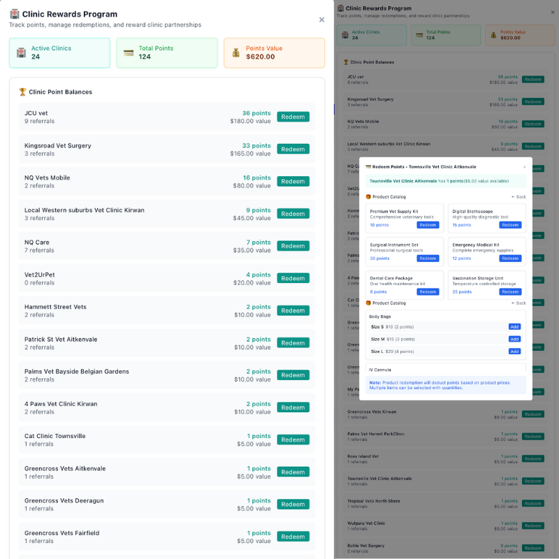 Reward Your Partners Automatically - Real Holons Interface