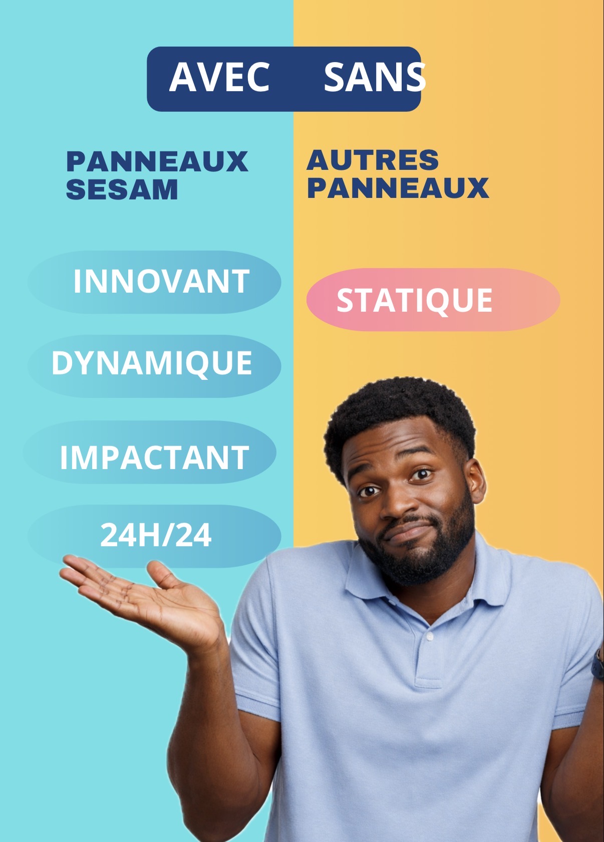Panneaux SESAM - Innovant, Dynamique, Impactant