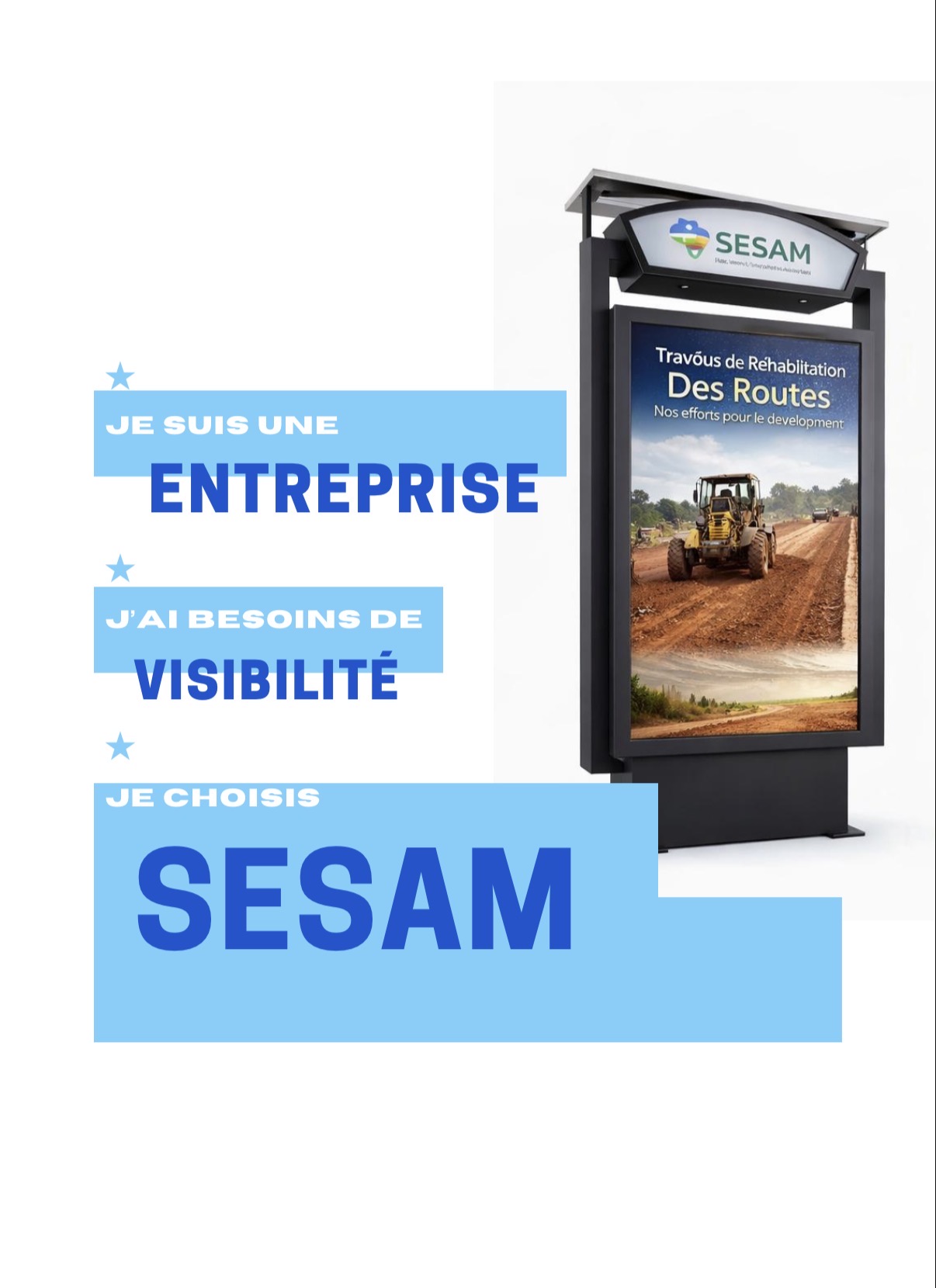 Je choisis SESAM pour ma visibilité