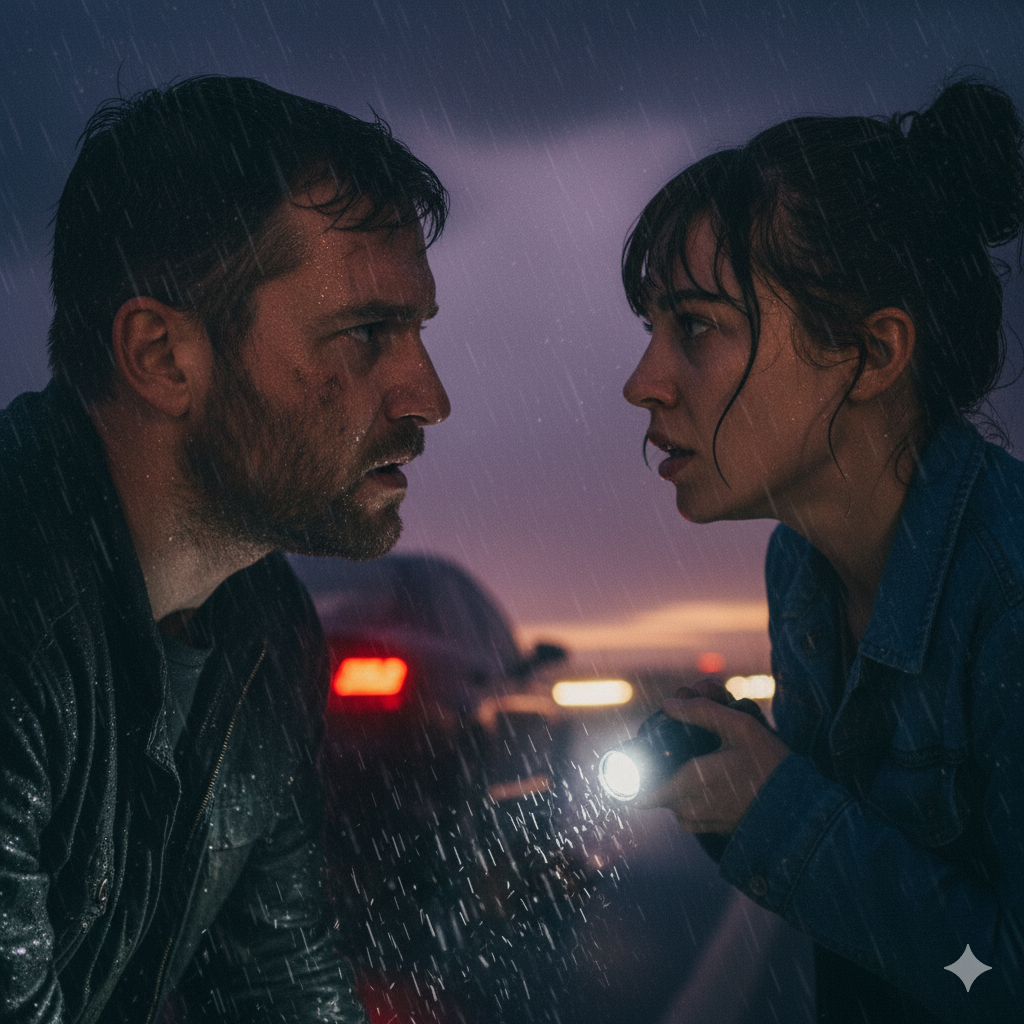 Two people reconnecting - a magical moment
