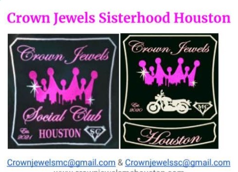 Crown Jewels Sisterhood Houston Patches