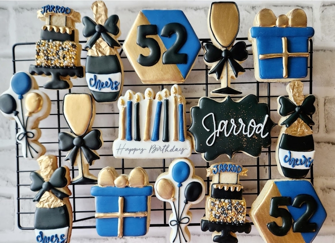 Jarrod’s 52nd — Blue & Gold