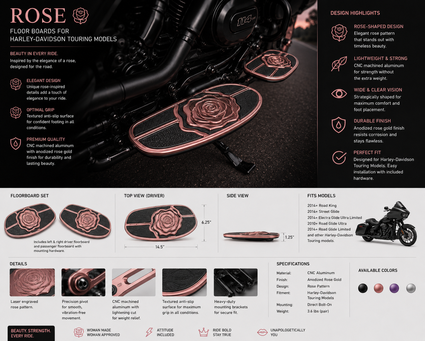 Rose Floorboards