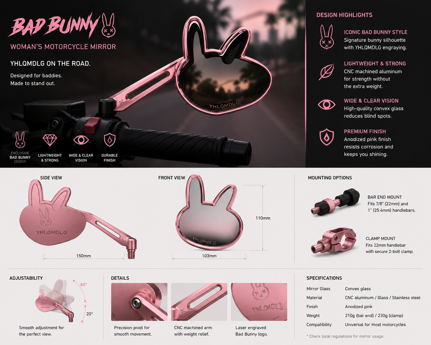 Bad Bunny Mirror