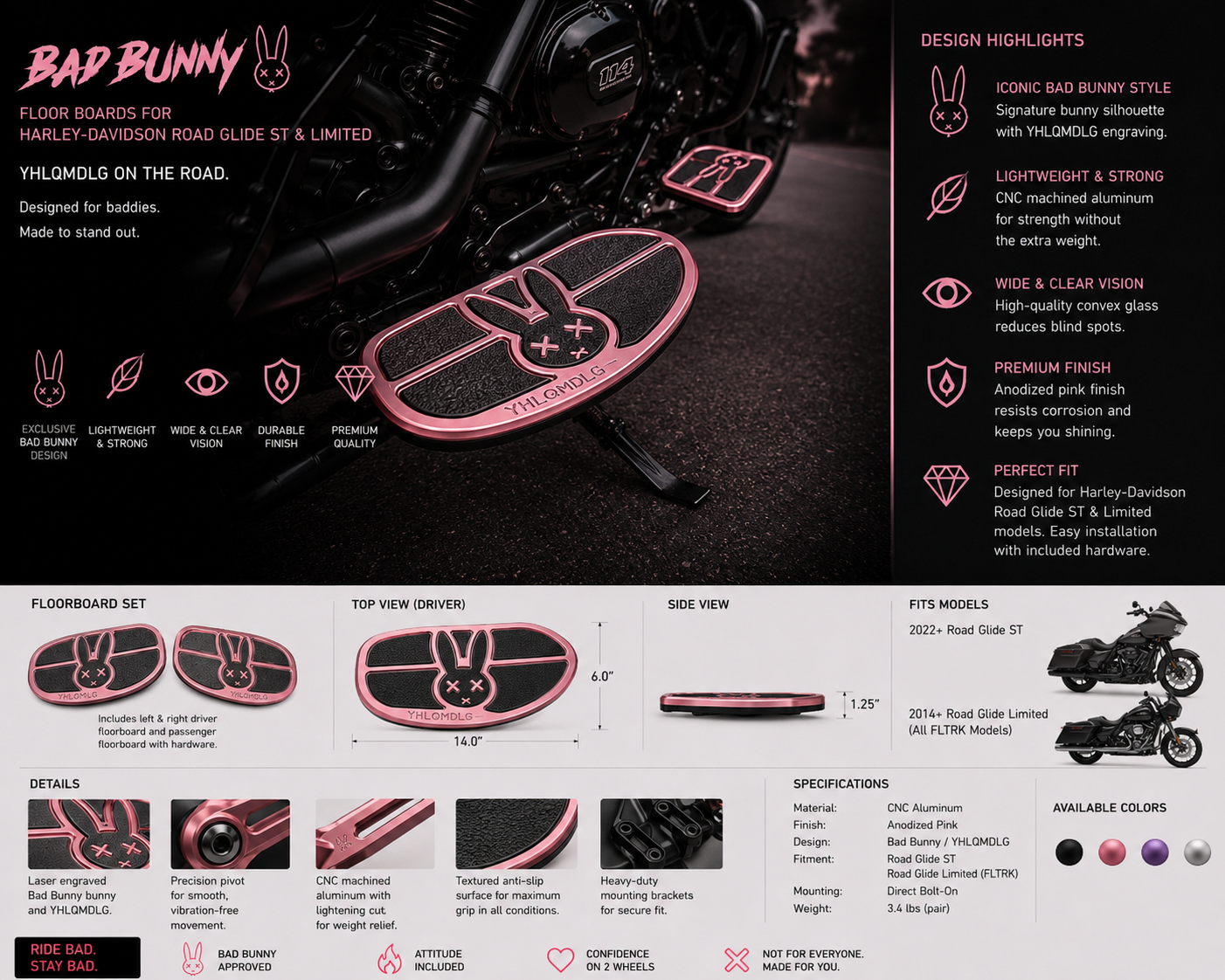 Bad Bunny Floorboards