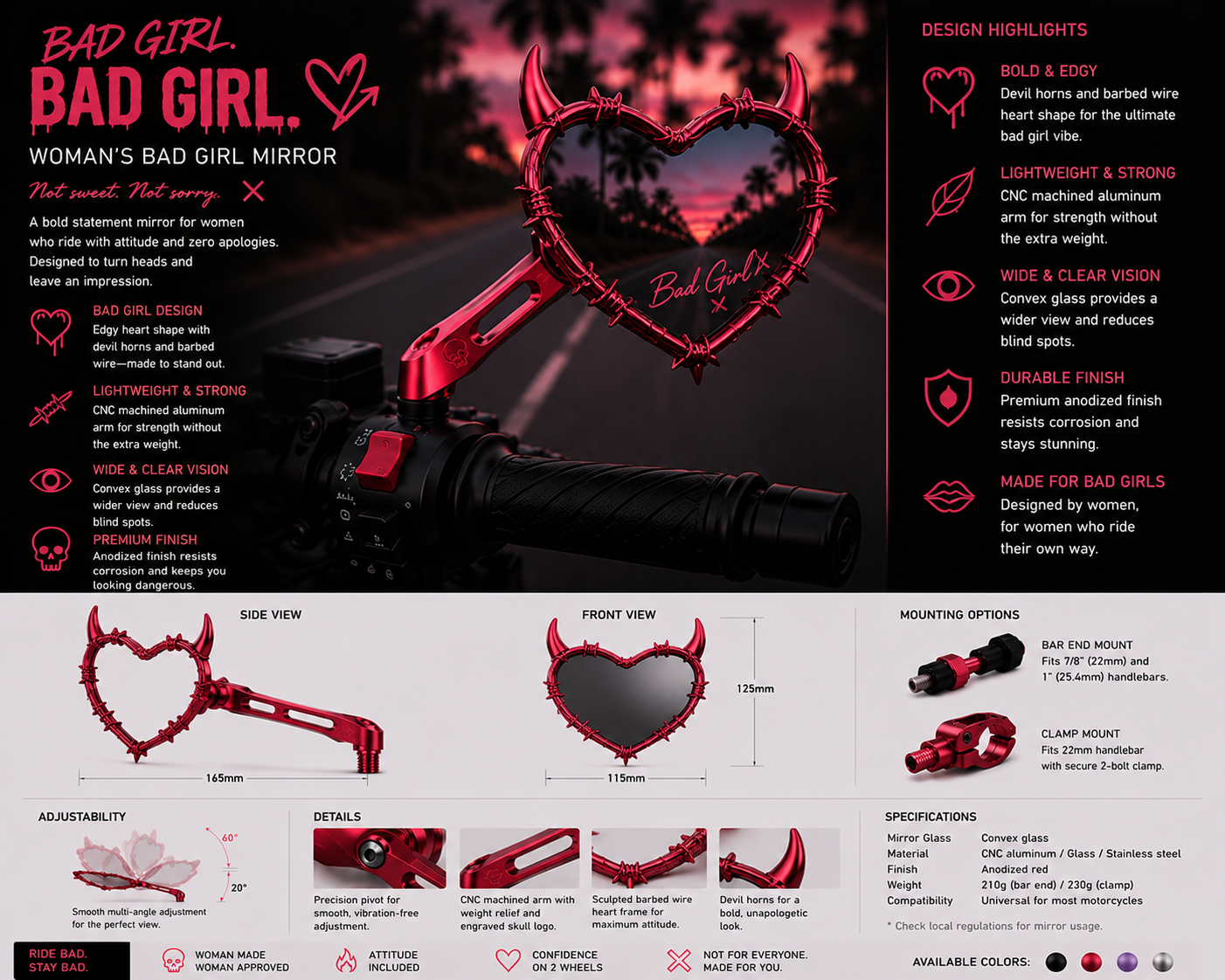 Bad Girl Mirror