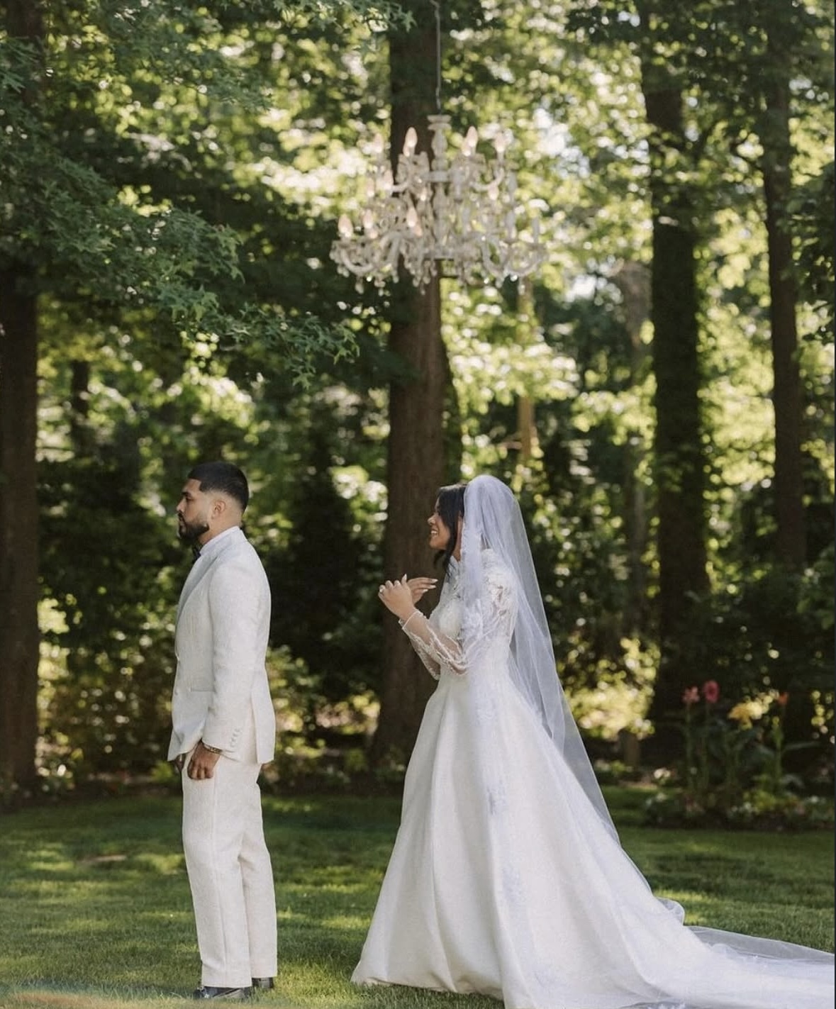 Romantic Garden Ceremony