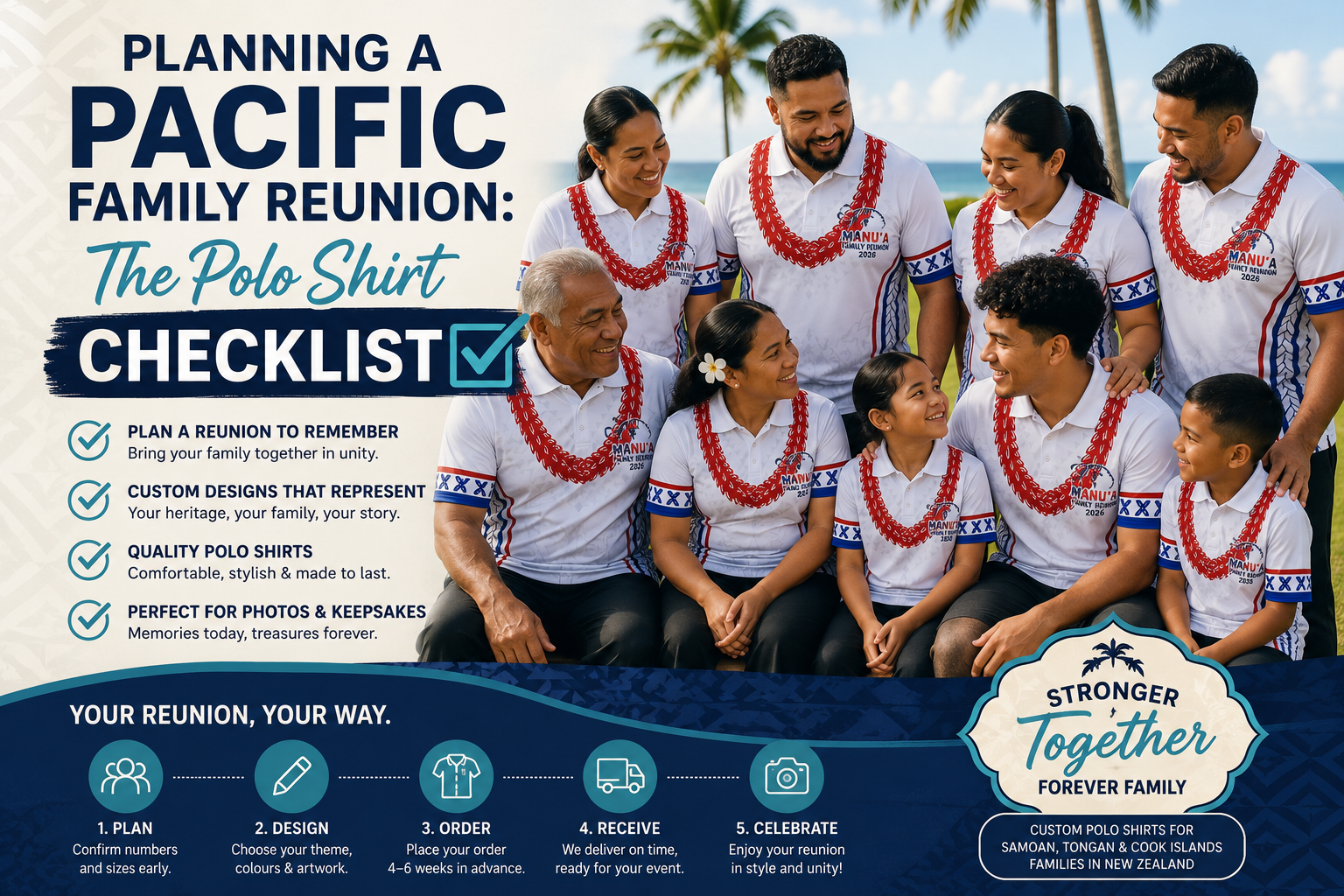 Planning a Pacific Family Reunion: The Ultimate Polo Shirt Checklist