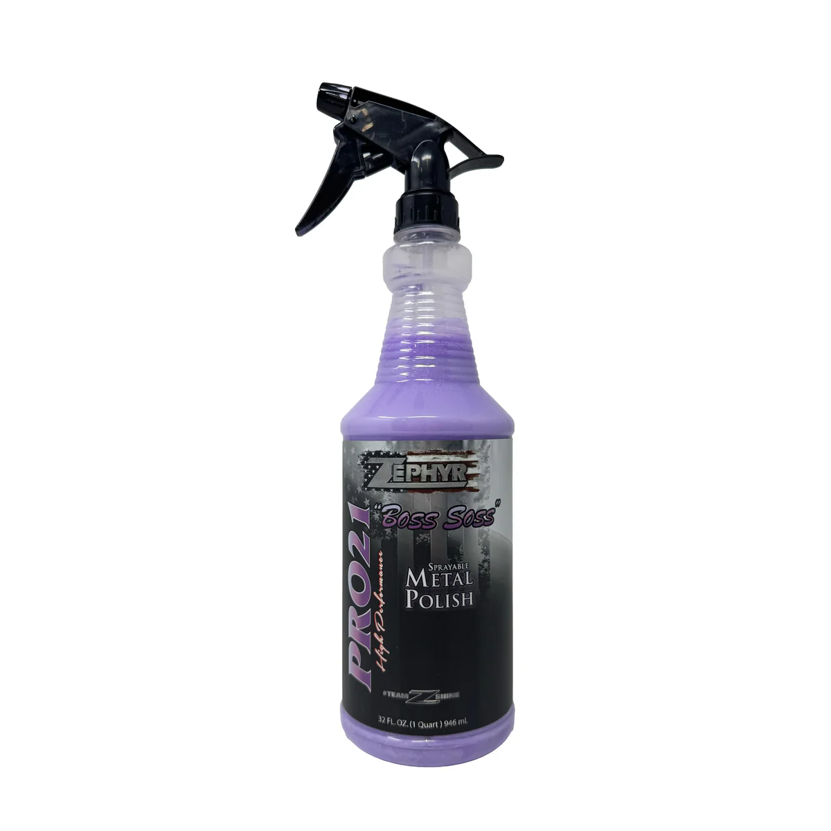 Pro 21 Boss Soss Sprayable Metal Polish 32oz