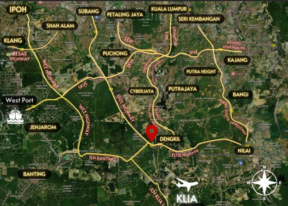 Dengkil Location