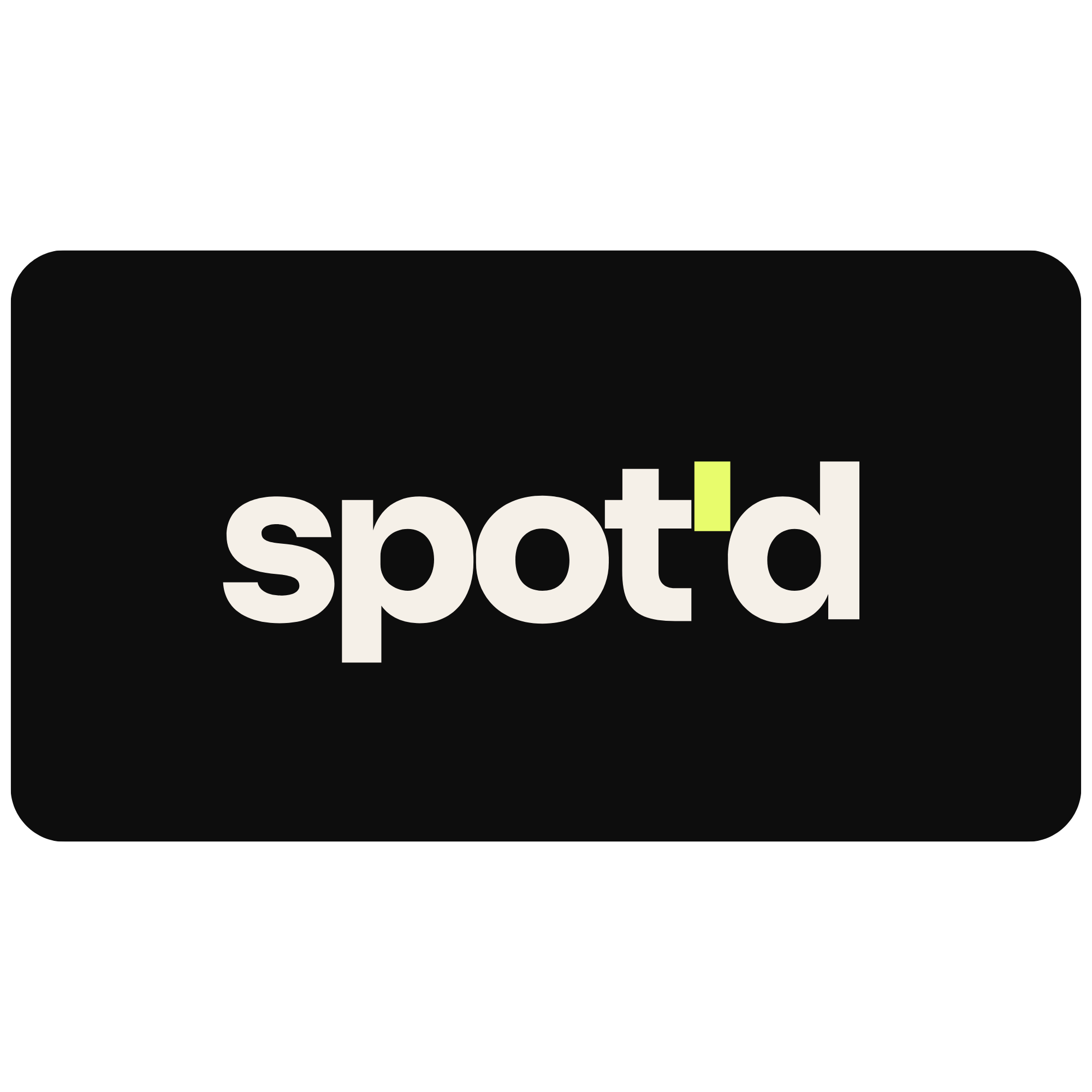 Spot'd