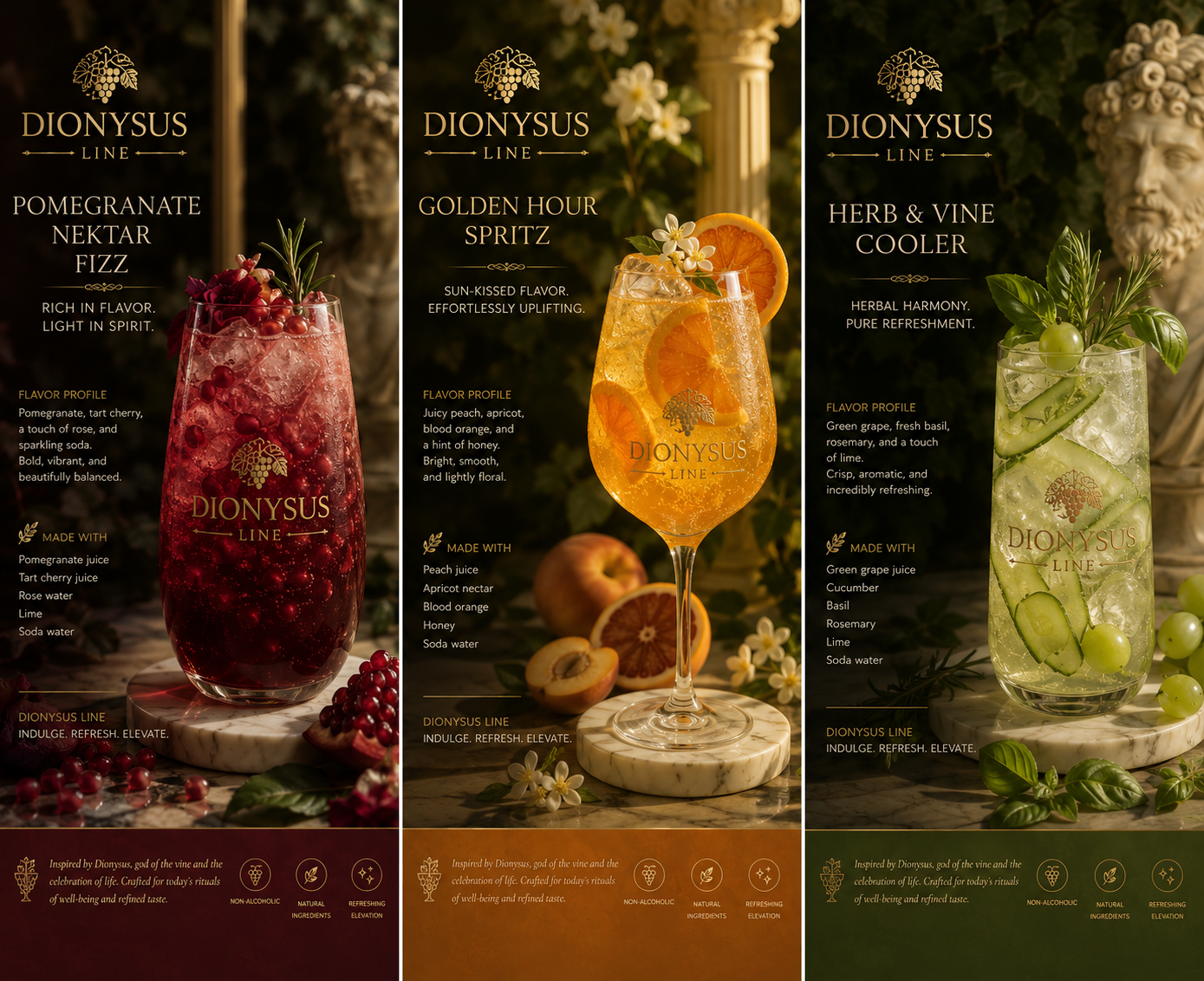 Néktaros Spritz — Dionysus Line