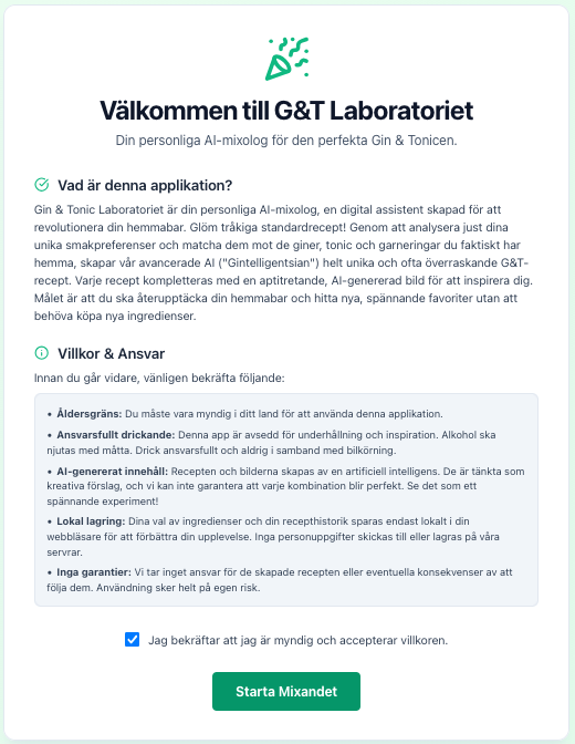 Välkommen till G&T Laboratoriet