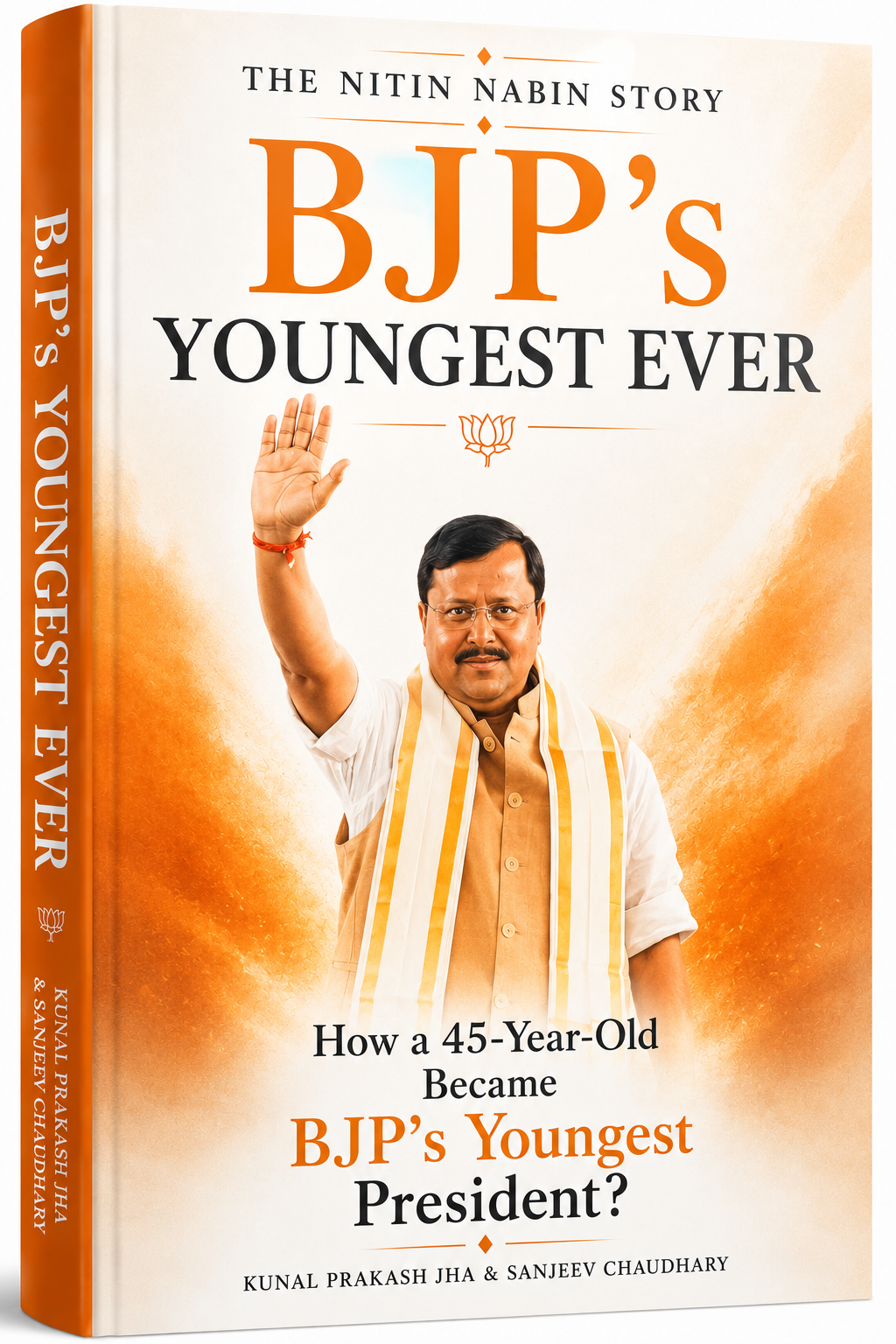 BJP's Youngest Ever — The Nitin Nabin Story cover