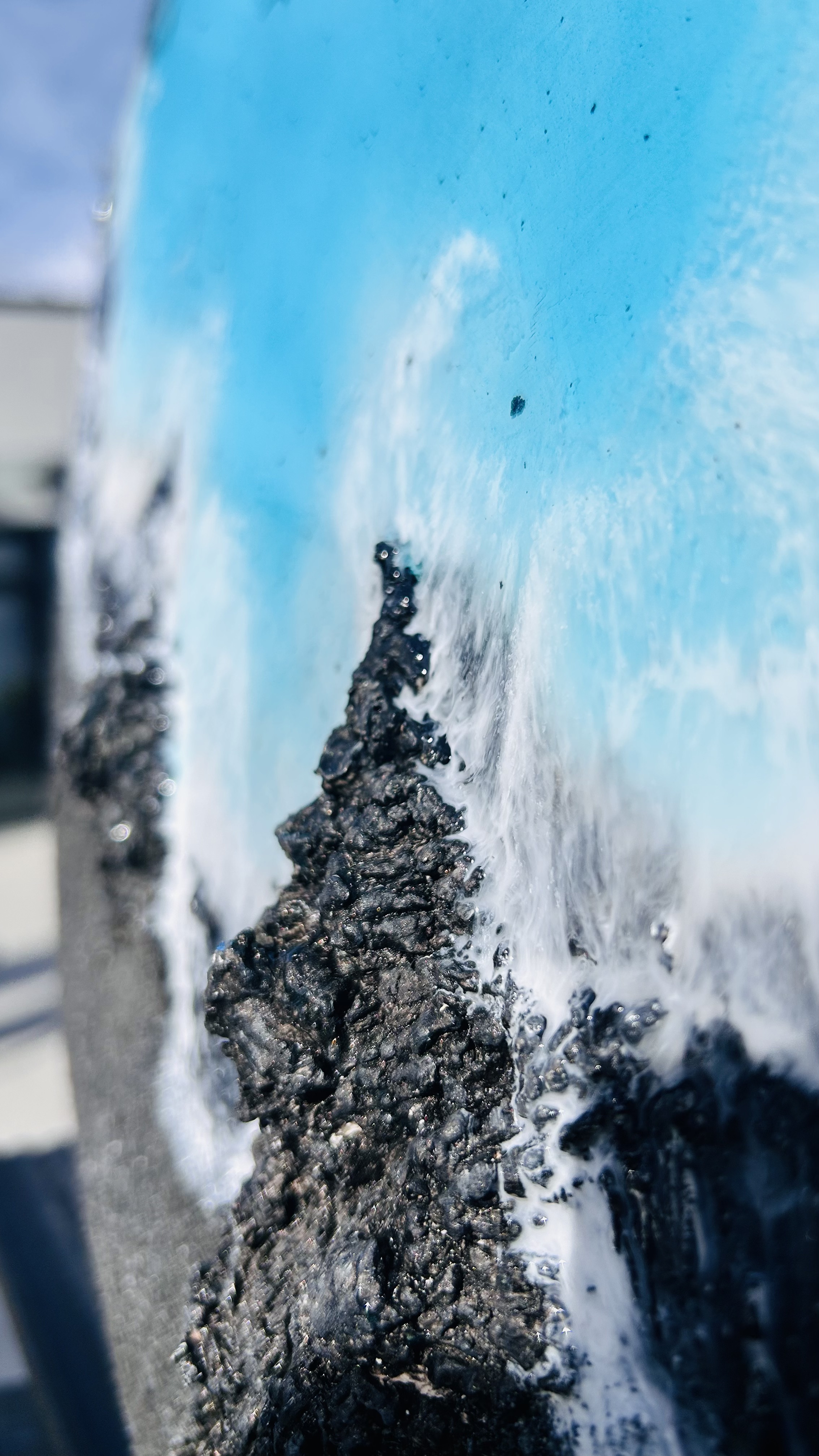 Black Sand & Blue Waters - View 2