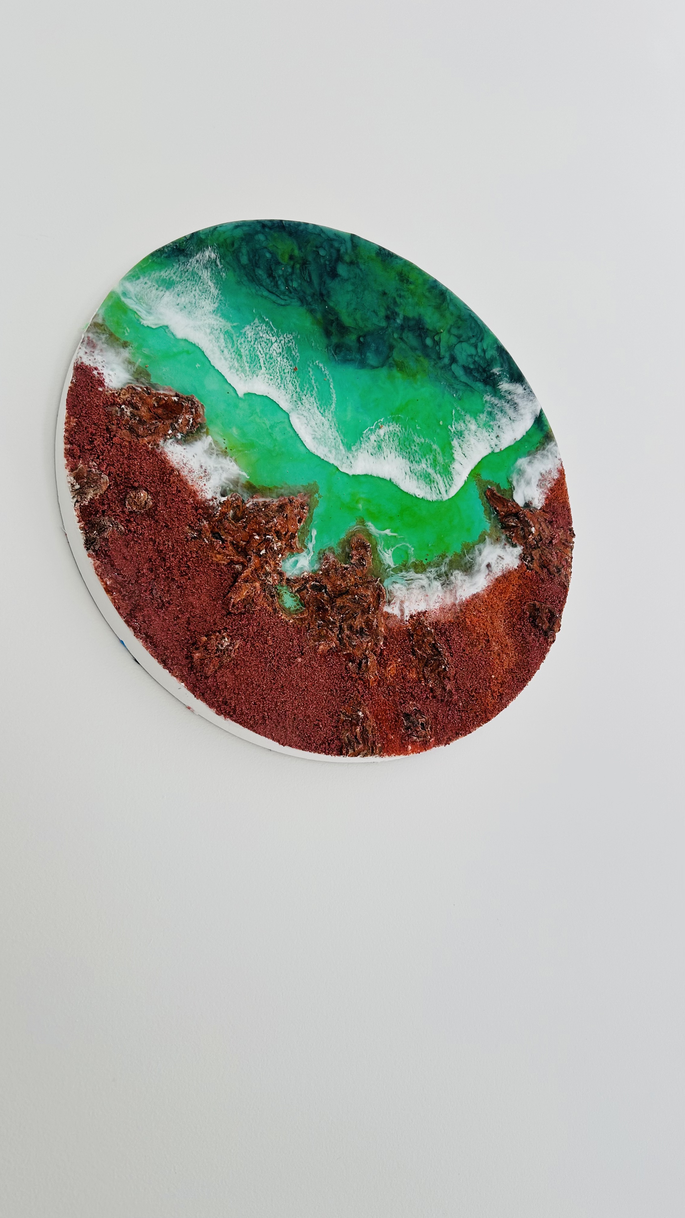 Emerald Tide, Crimson Shore - View 2