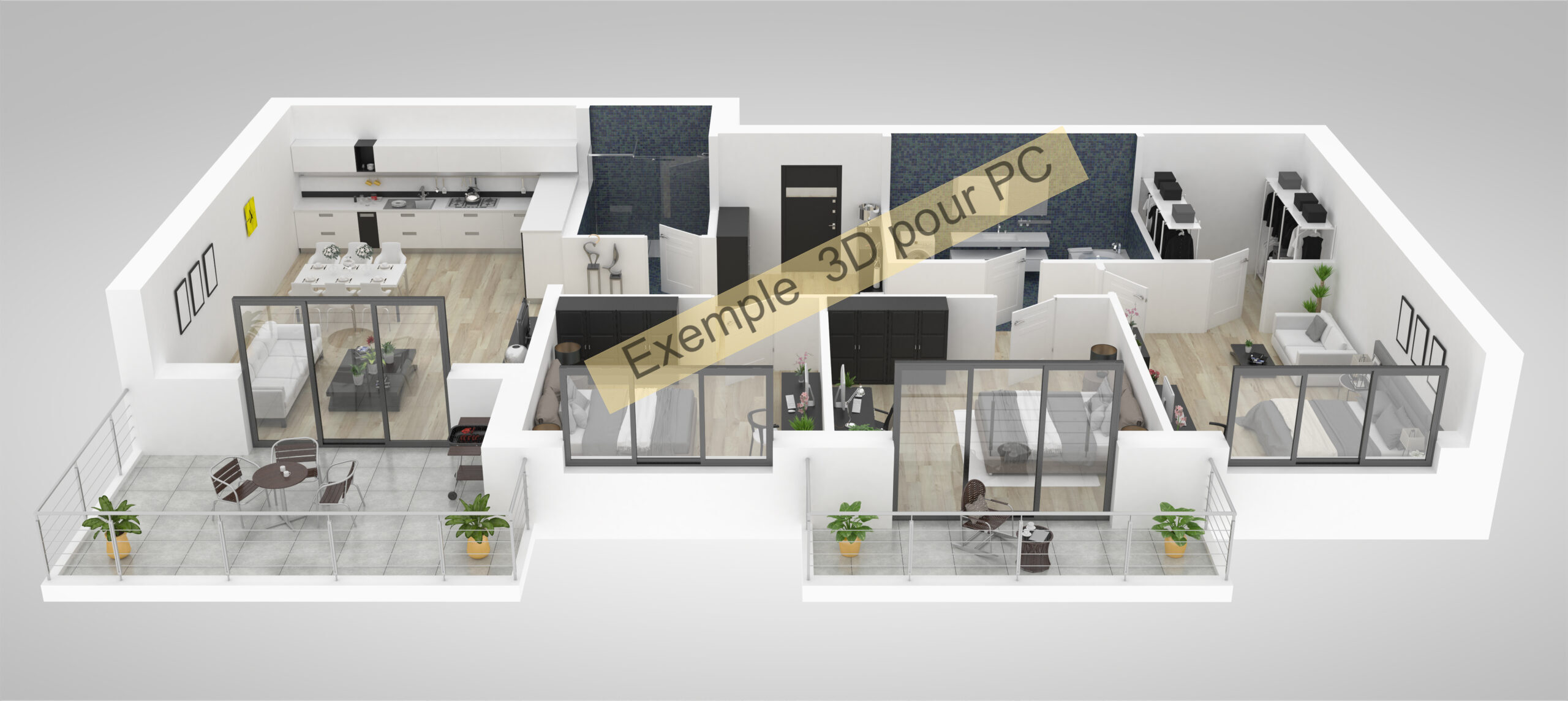 Maquette 3D - Permis de construire