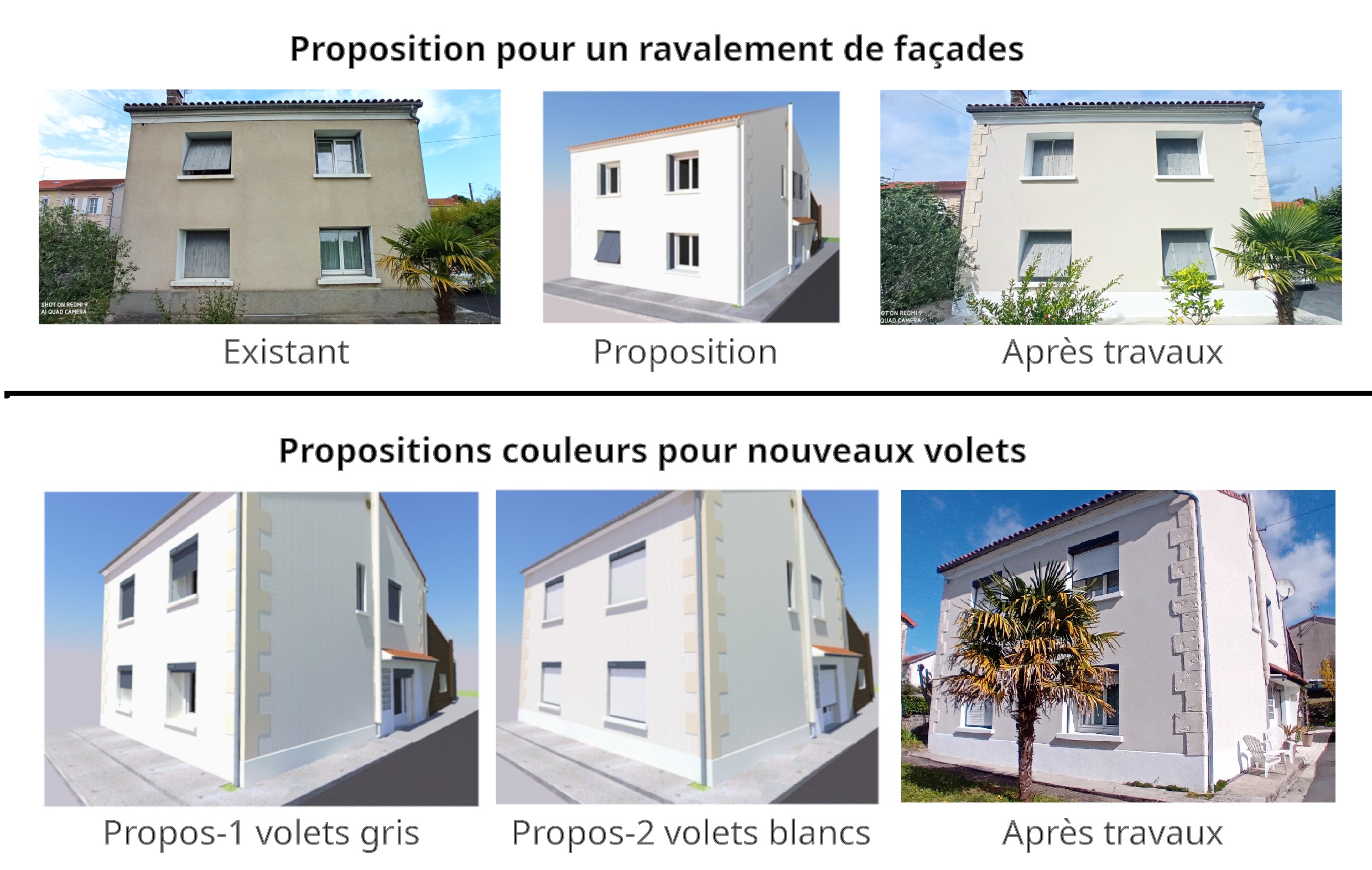 Modification extérieure - Ravalement
