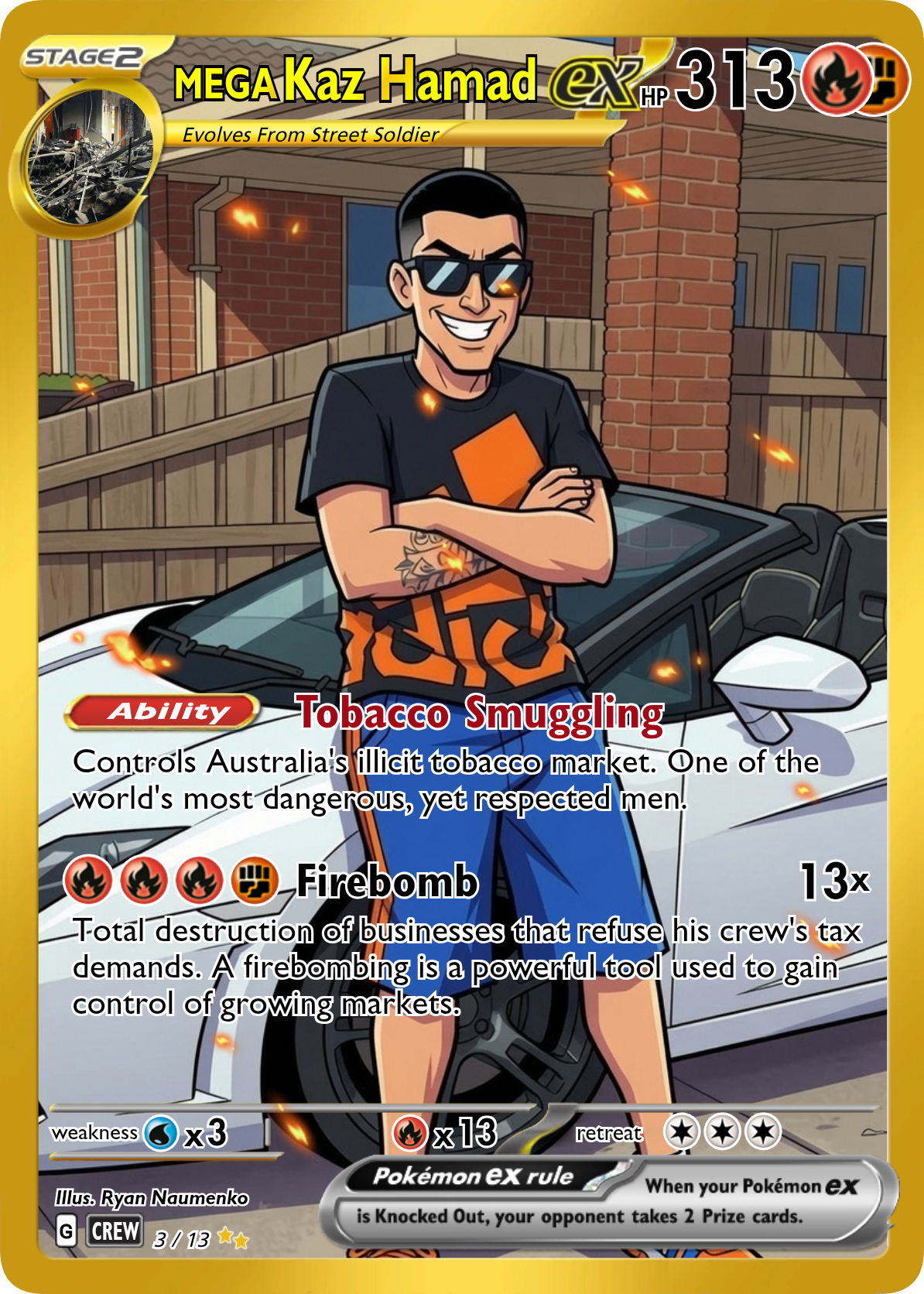 Gangland Collection Series 1 · Example card