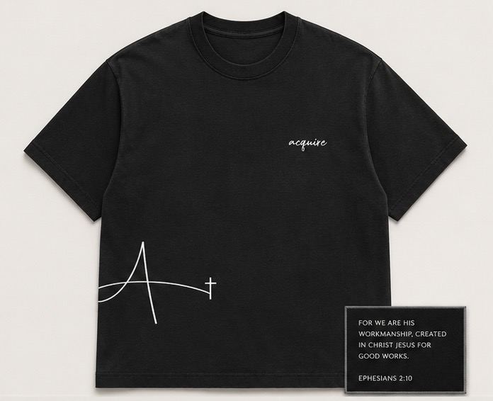Acquire Tee — Bone