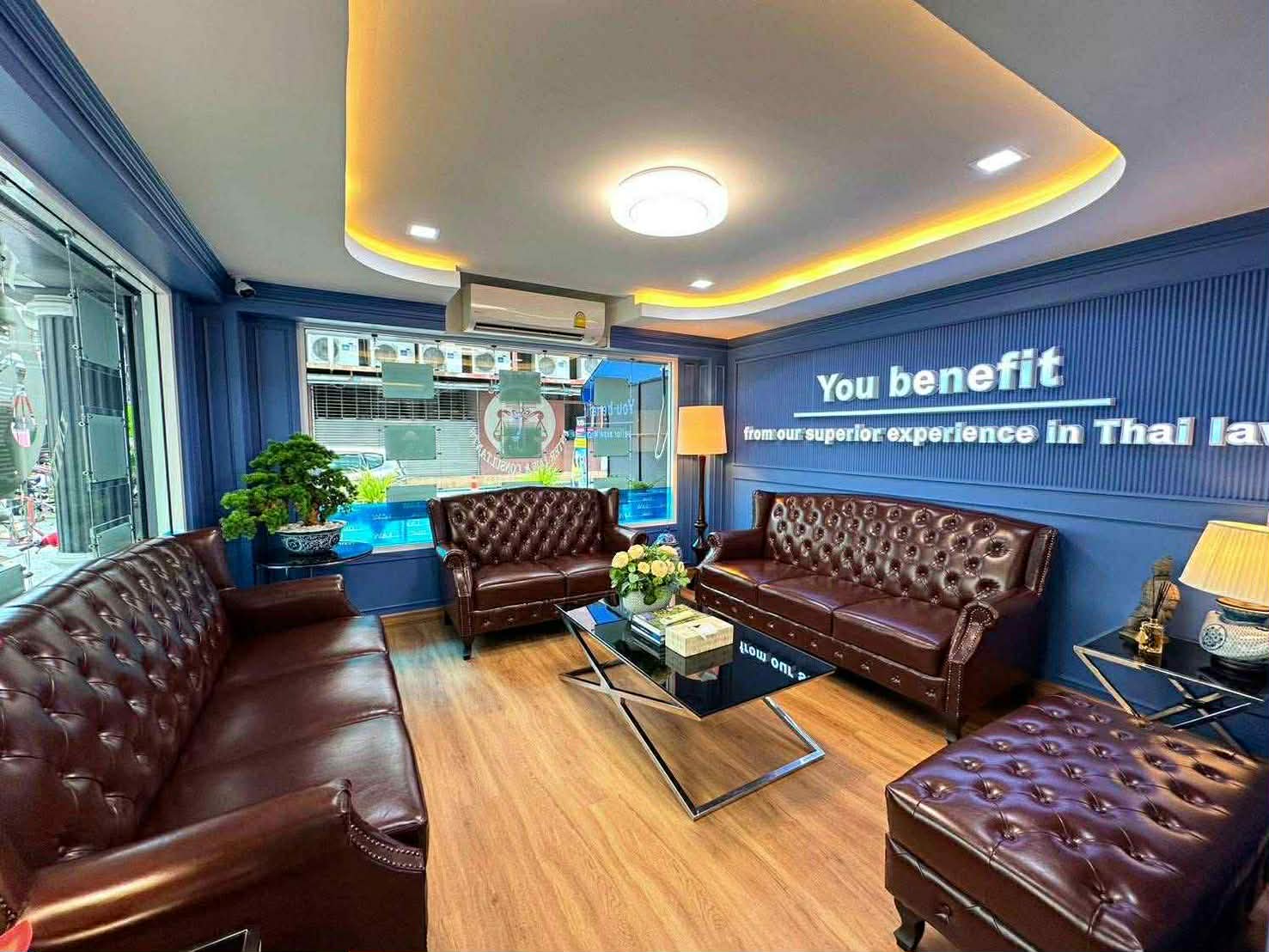 Pattaya solicitors front office reception lounge