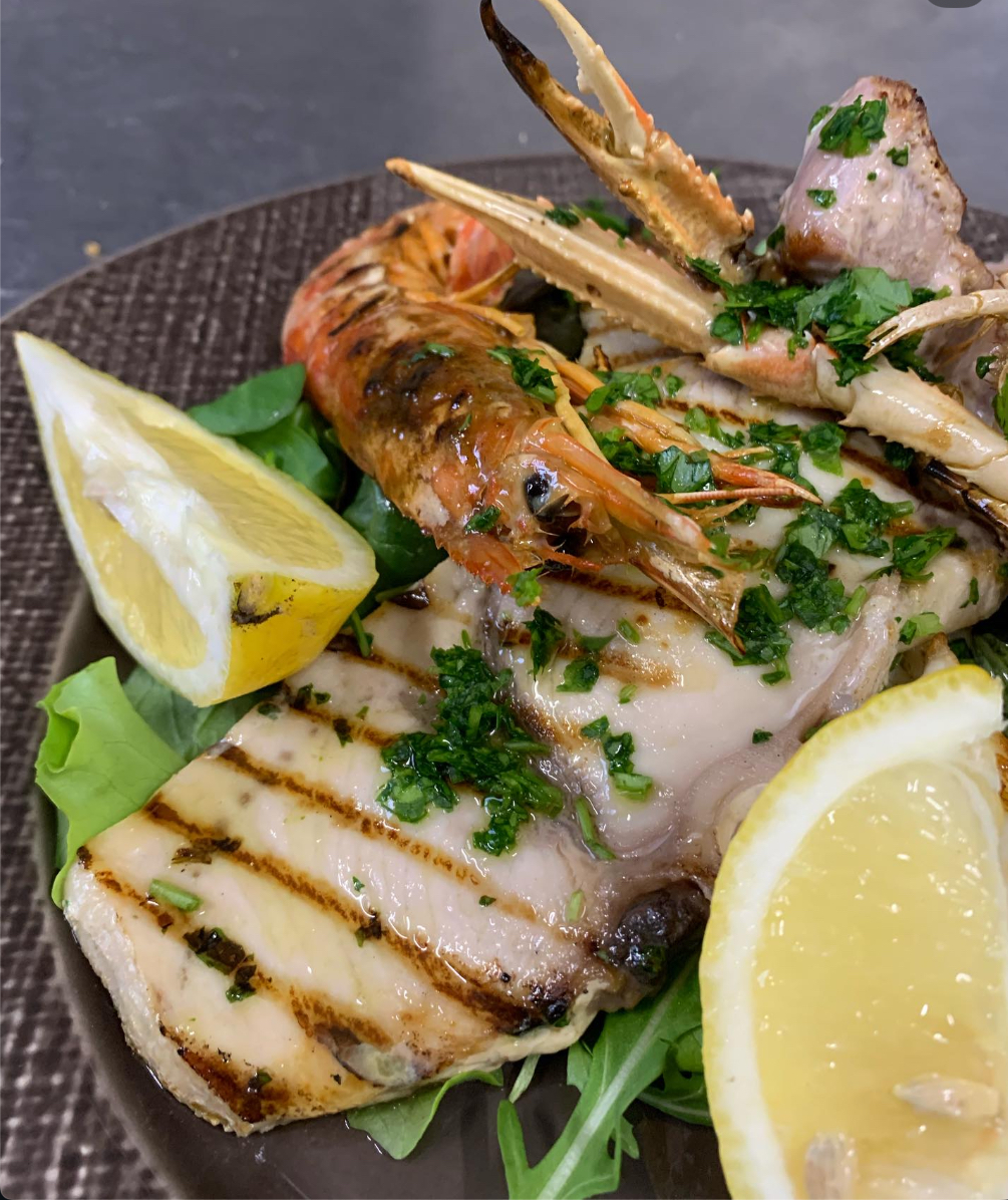 Seafood mains