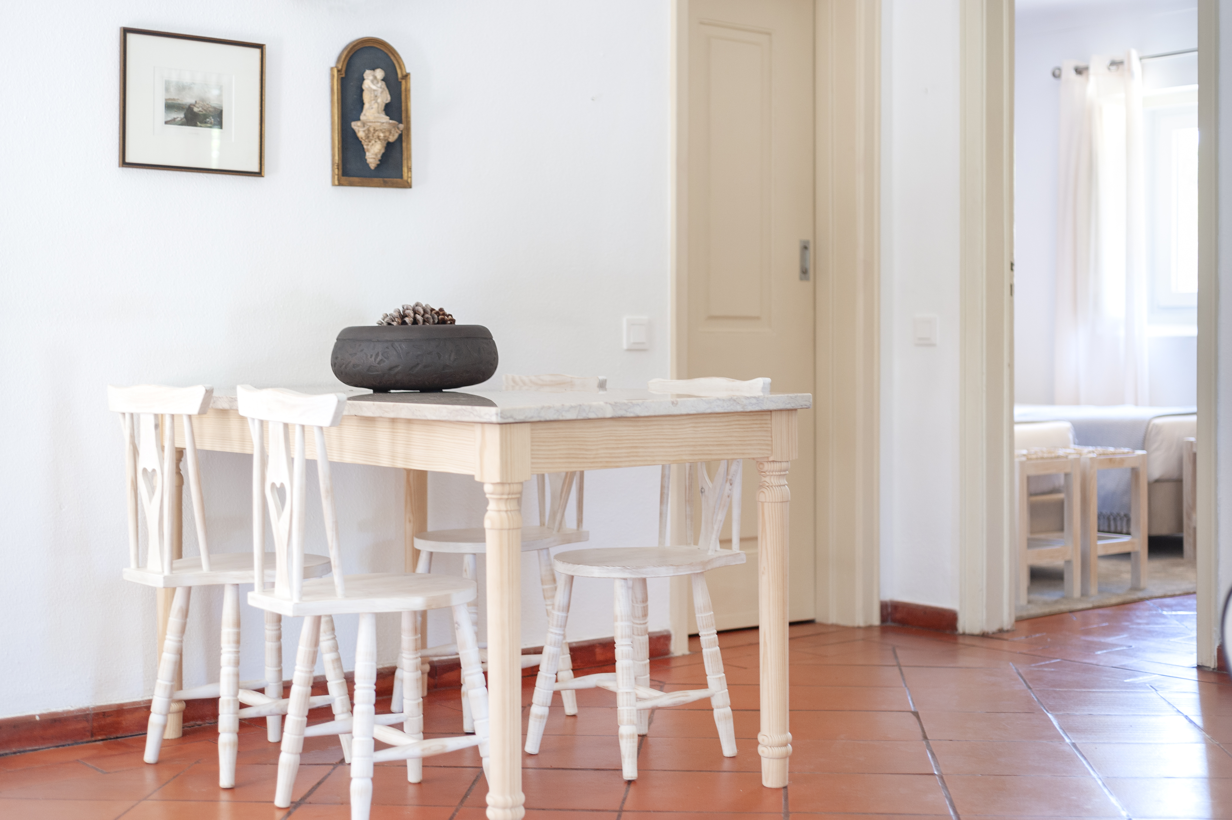 Wood Oven House II dining table