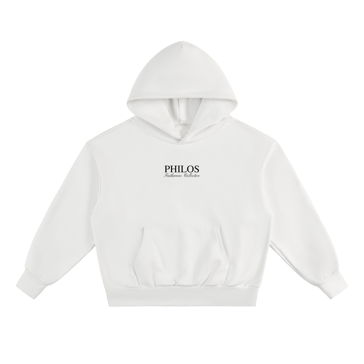Core 02 White Hoodie