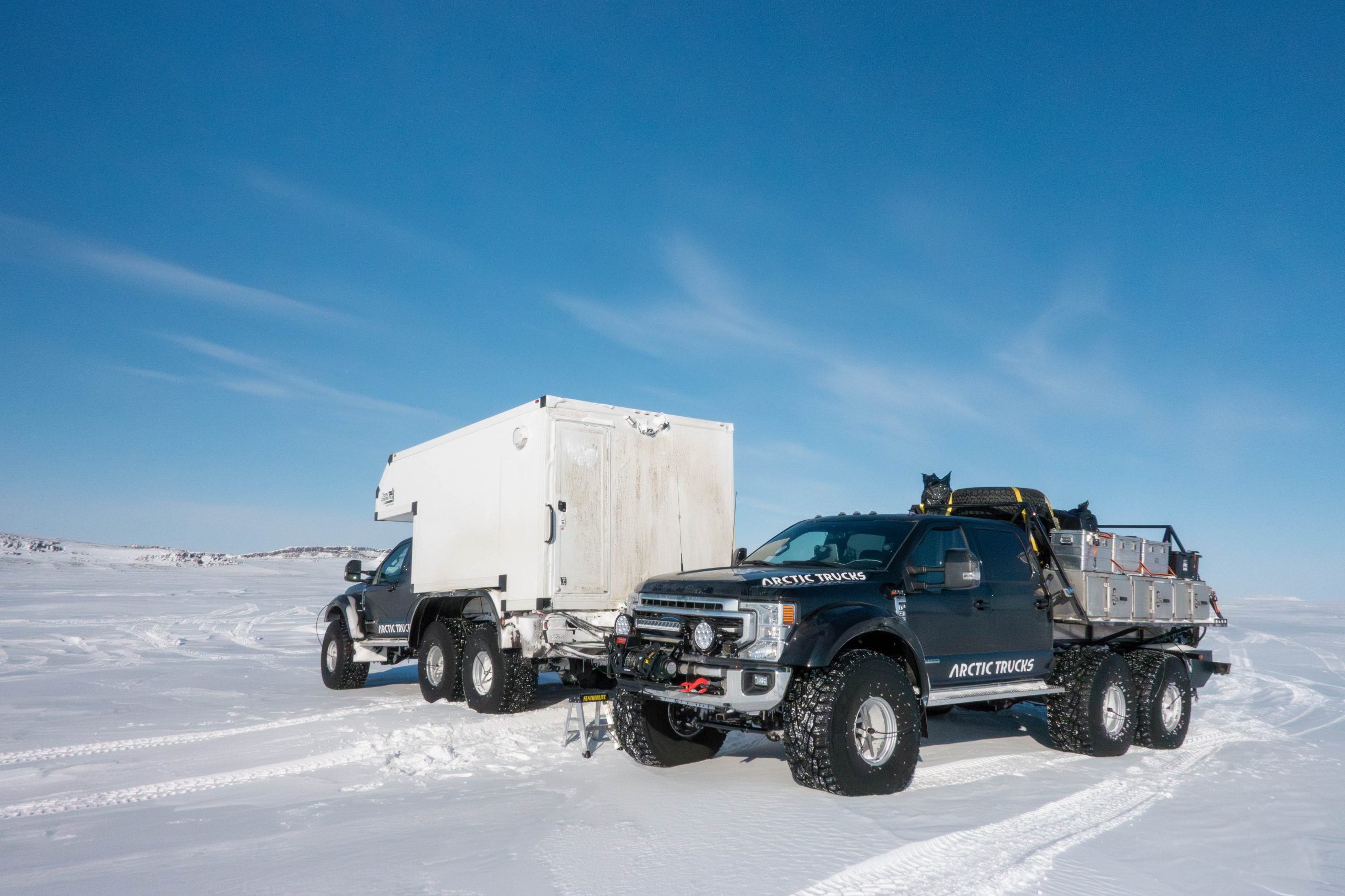Total Composites habitat under Northern Lights