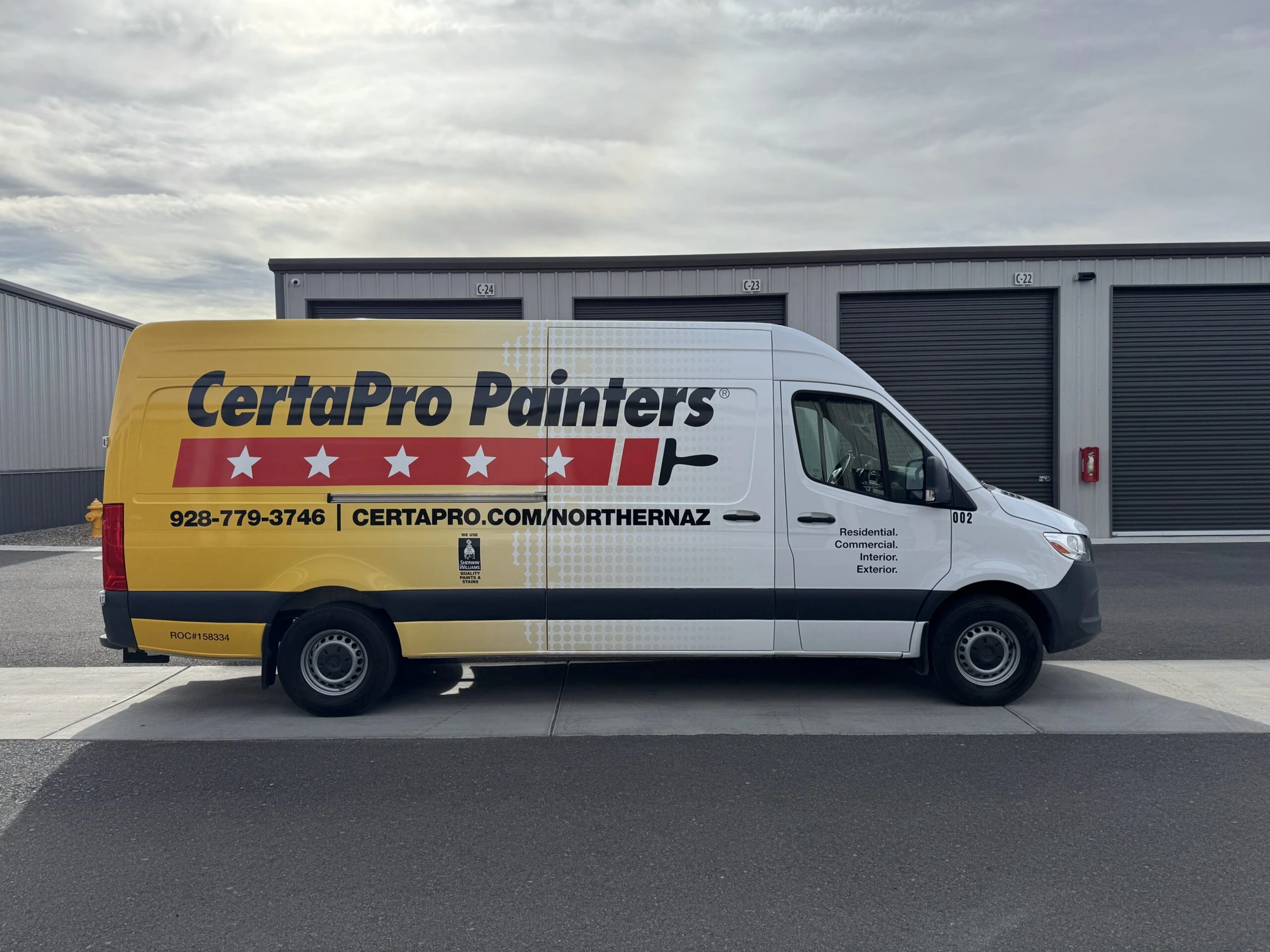 CertaPro Painters · Northern AZ — Sprinter van wrap