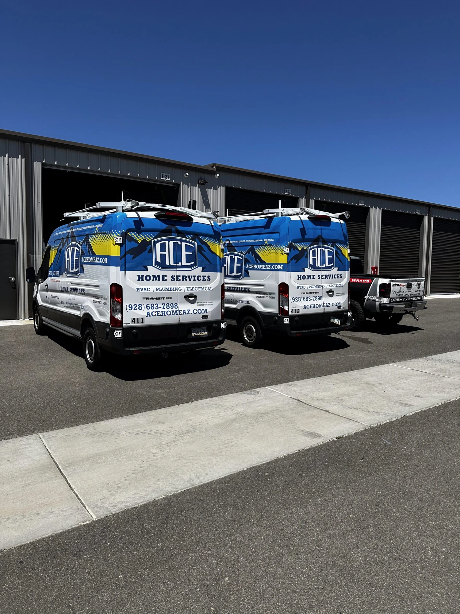 Ace Home Services — HVAC · Plumbing · Electrical Fleet