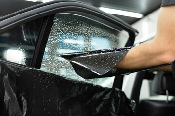 Automotive Window Tint — Precision film application