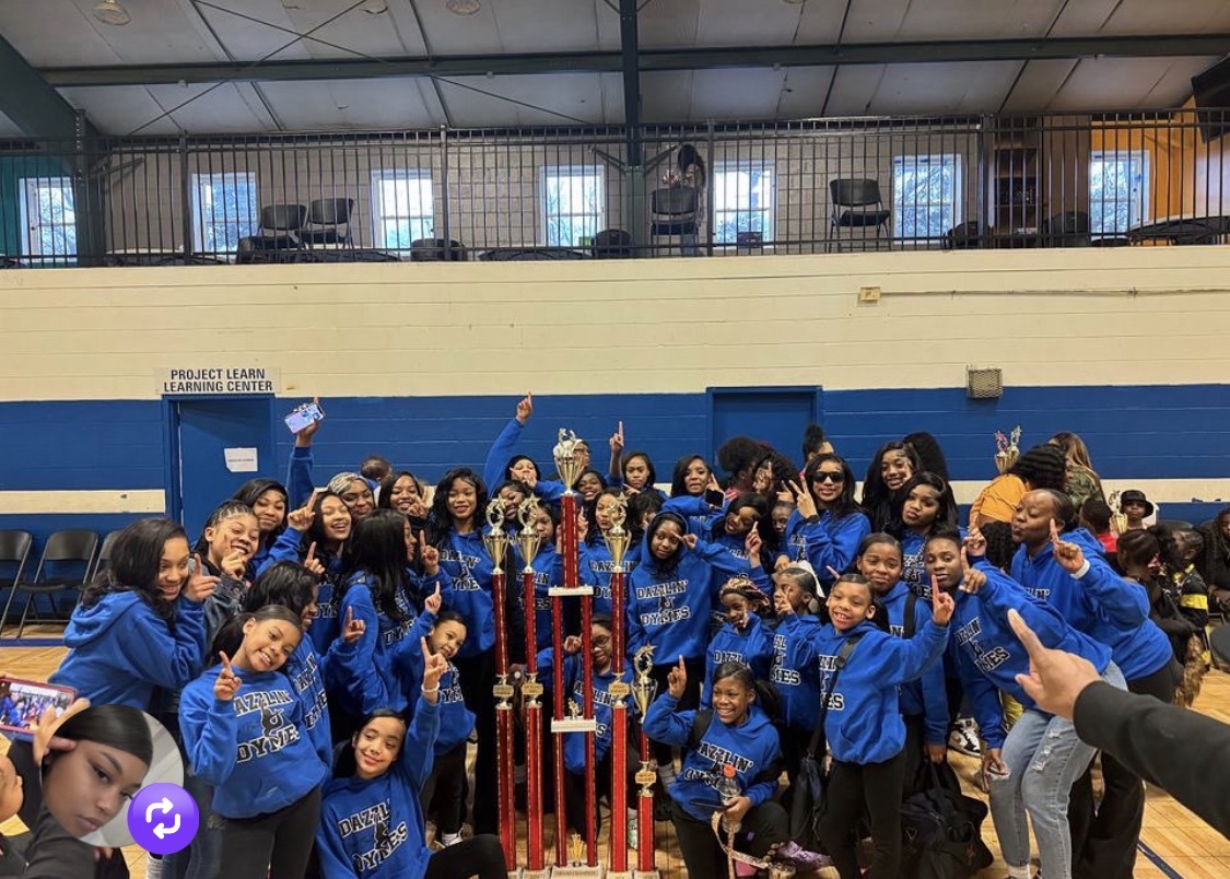 Trophy day with the full Dazzlin' Dymes squad