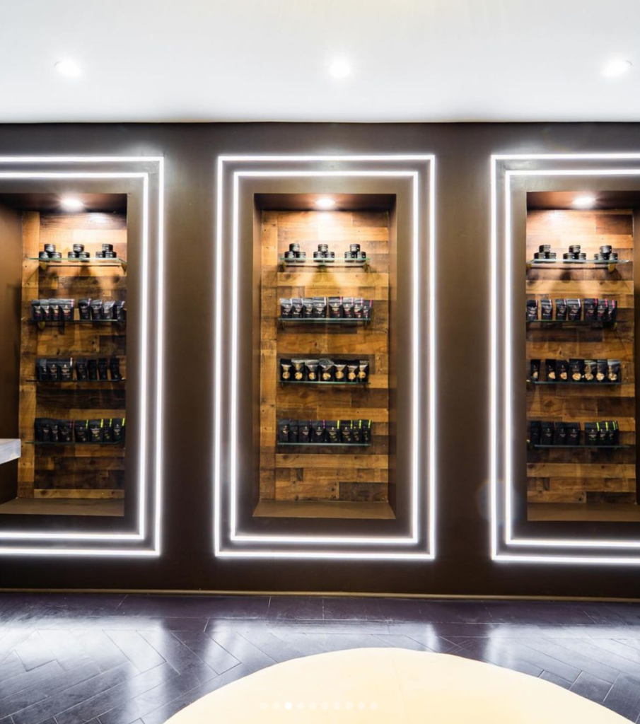 Smoke Jumpers DC interior — premium dispensary on 14th Street 3