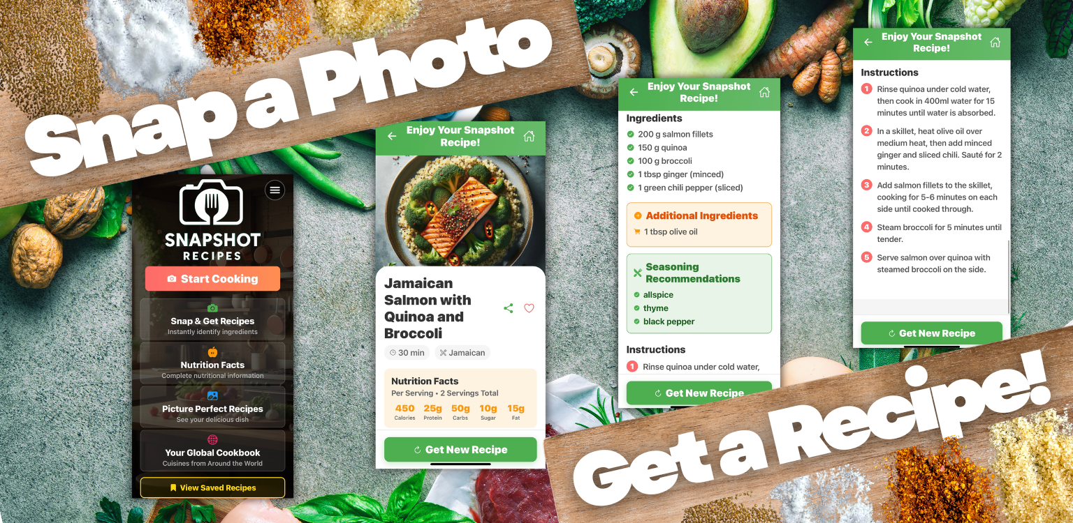 Snap a Photo, Get a Recipe - Snapshot Recipes App