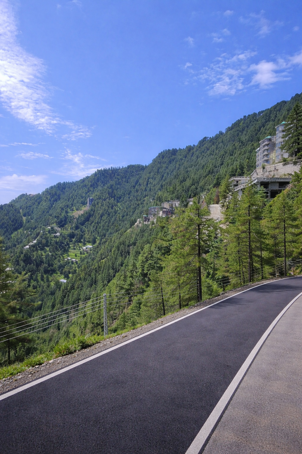 The valley at Khairagali, Galiyat — Pine Ridge