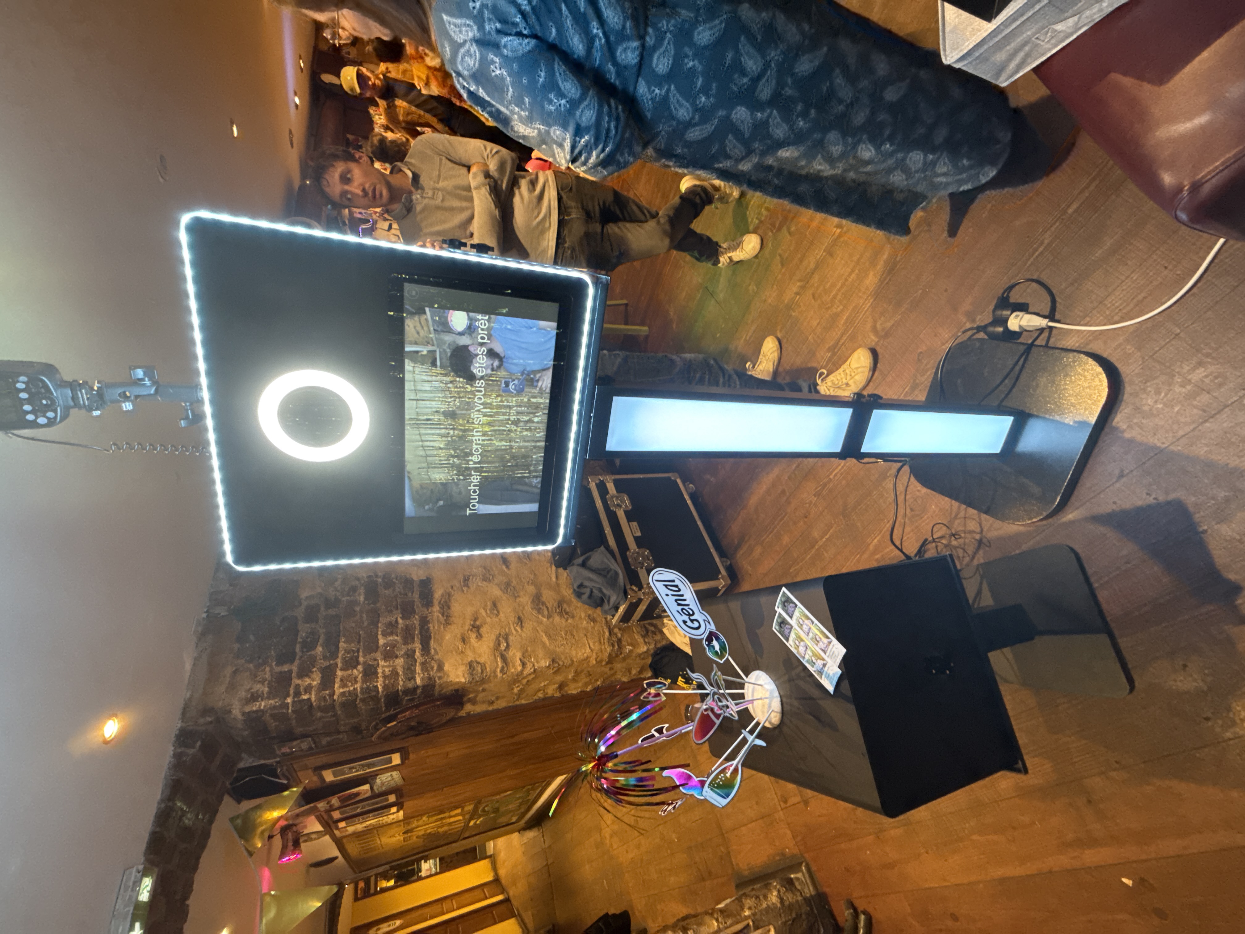 Setup photobooth SelfieBooth Event