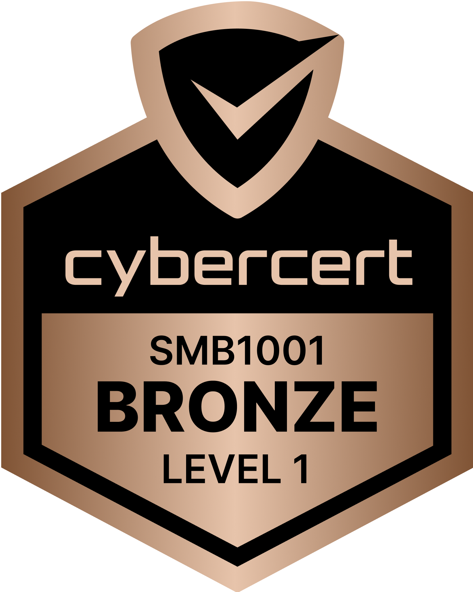 CyberCert Bronze Certified badge