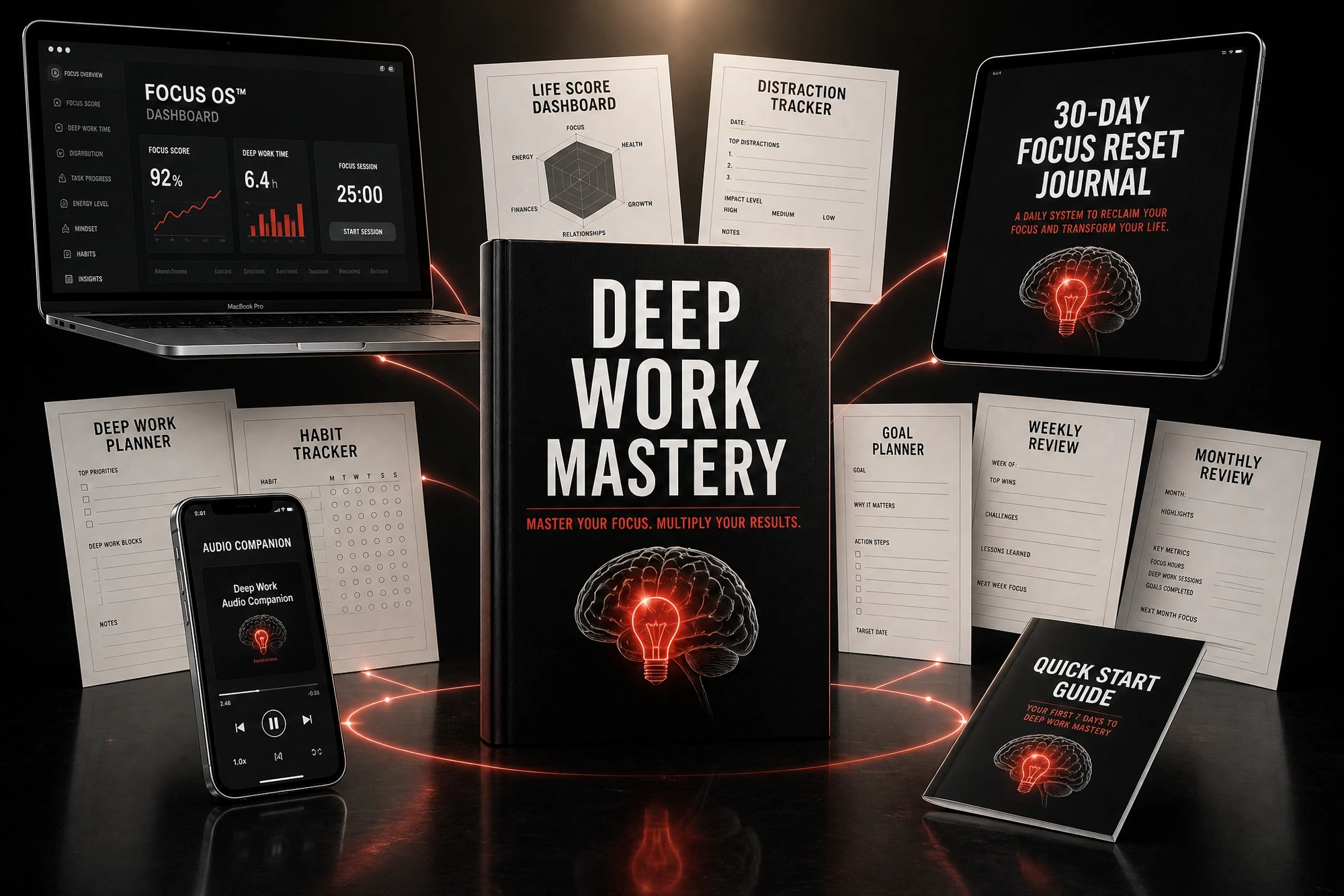 Deep Work Mastery — complete productivity system