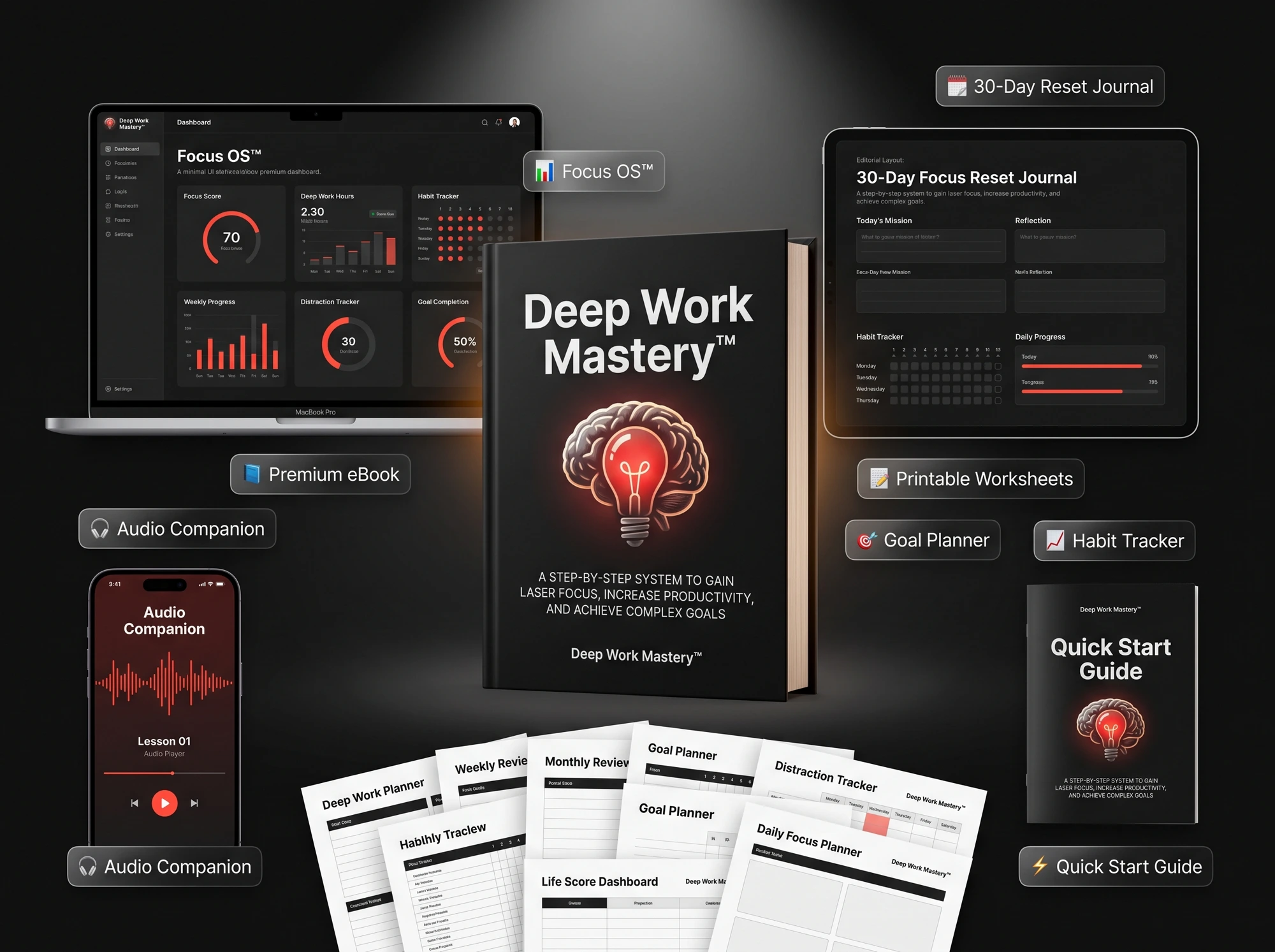 Deep Work Mastery — the complete focus operating system