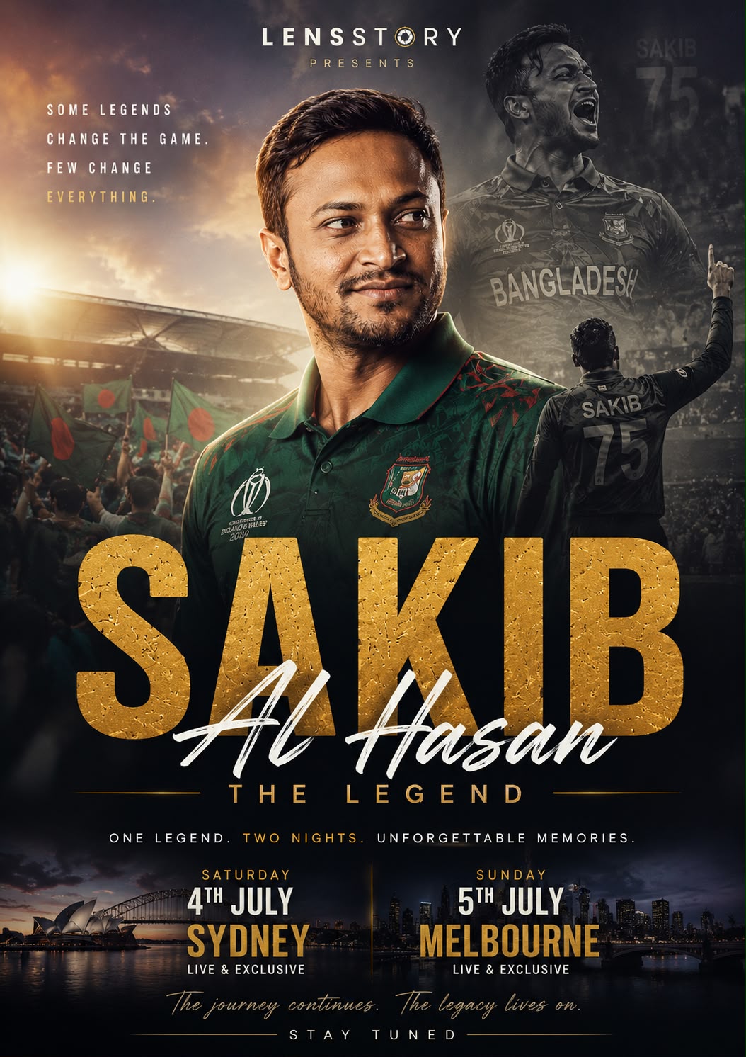 Sakib Al Hasan — The Legend