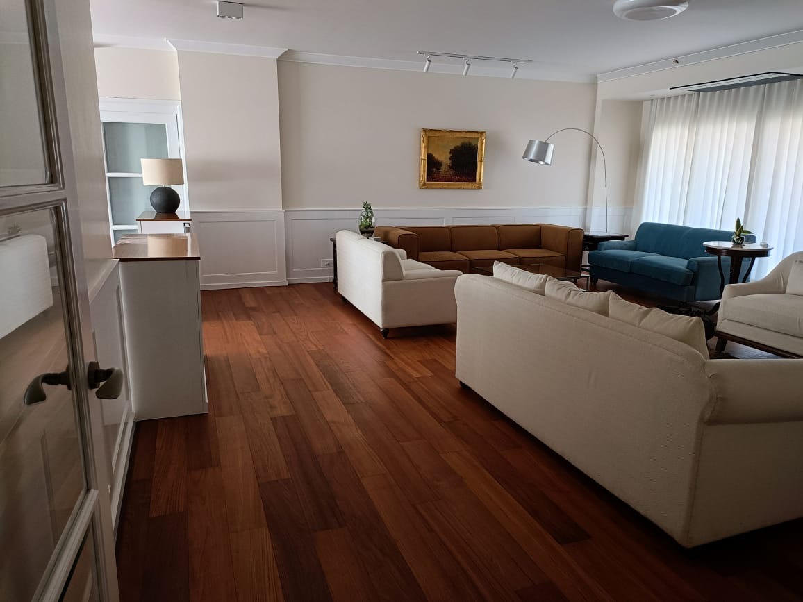 Luxury interior wooden flooring