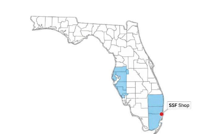 Florida Service Area Map