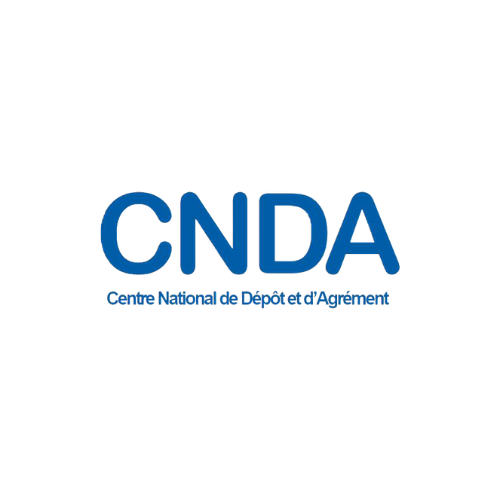 Logo CNDA — Centre National de Dépôt et d'Agrément