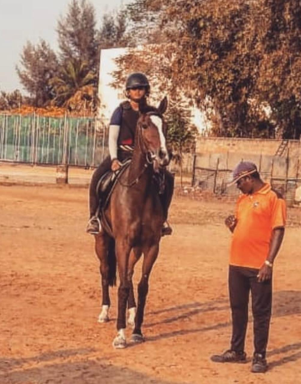 Equestrian practice at JIRS