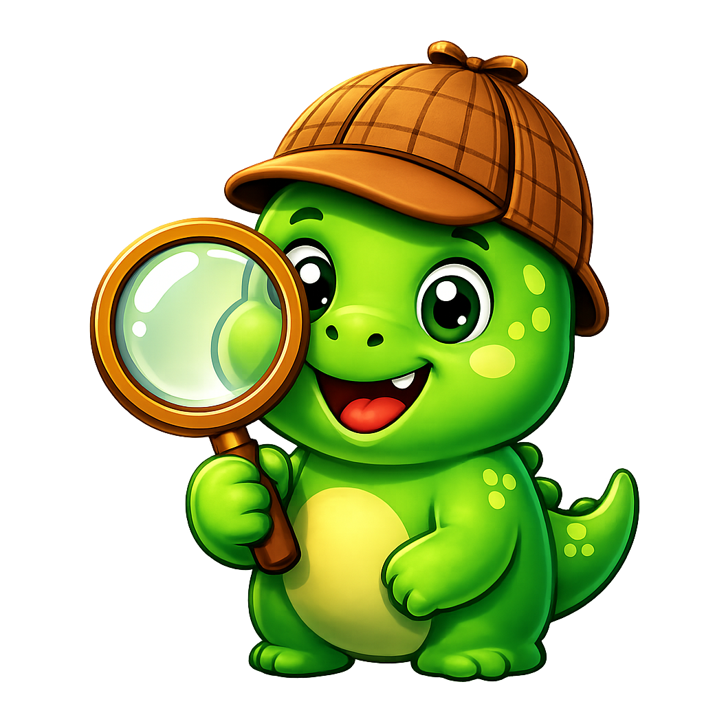 Dino Detective logo