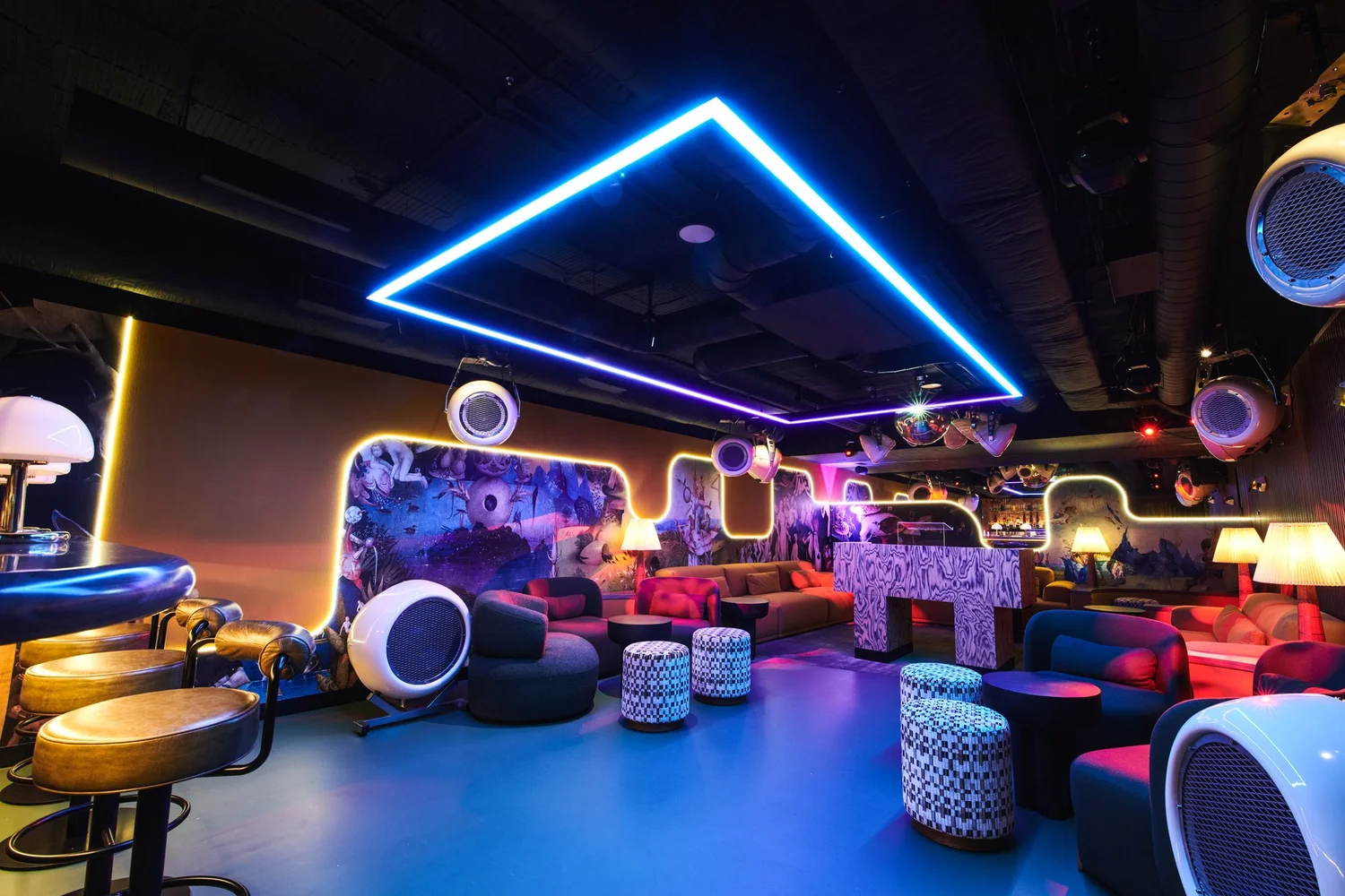 VIP lounge with Vesper speakers